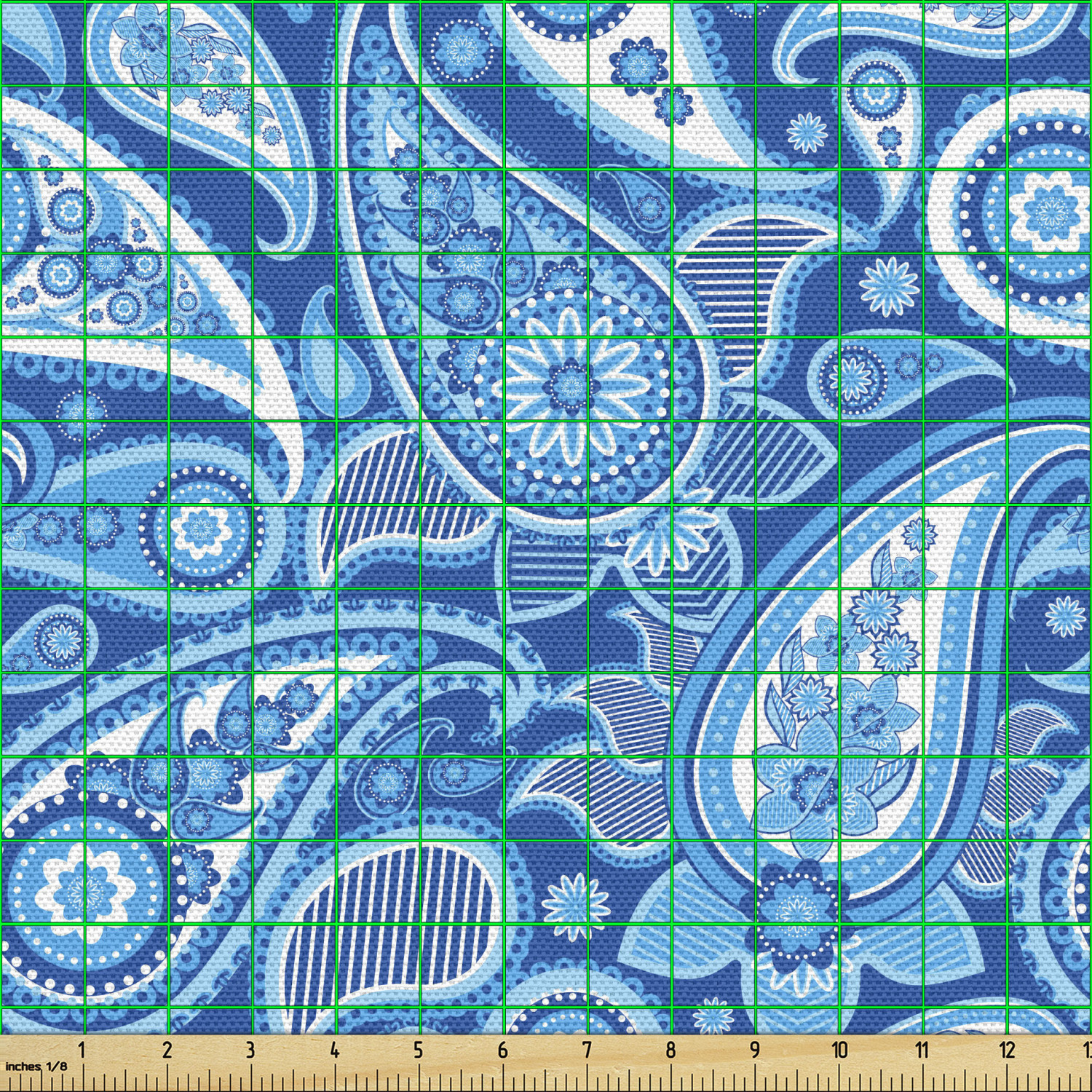Fabric by The Yard Upholstery Fabric for Home Decorative by Ambesonne - Picture 22 of 152