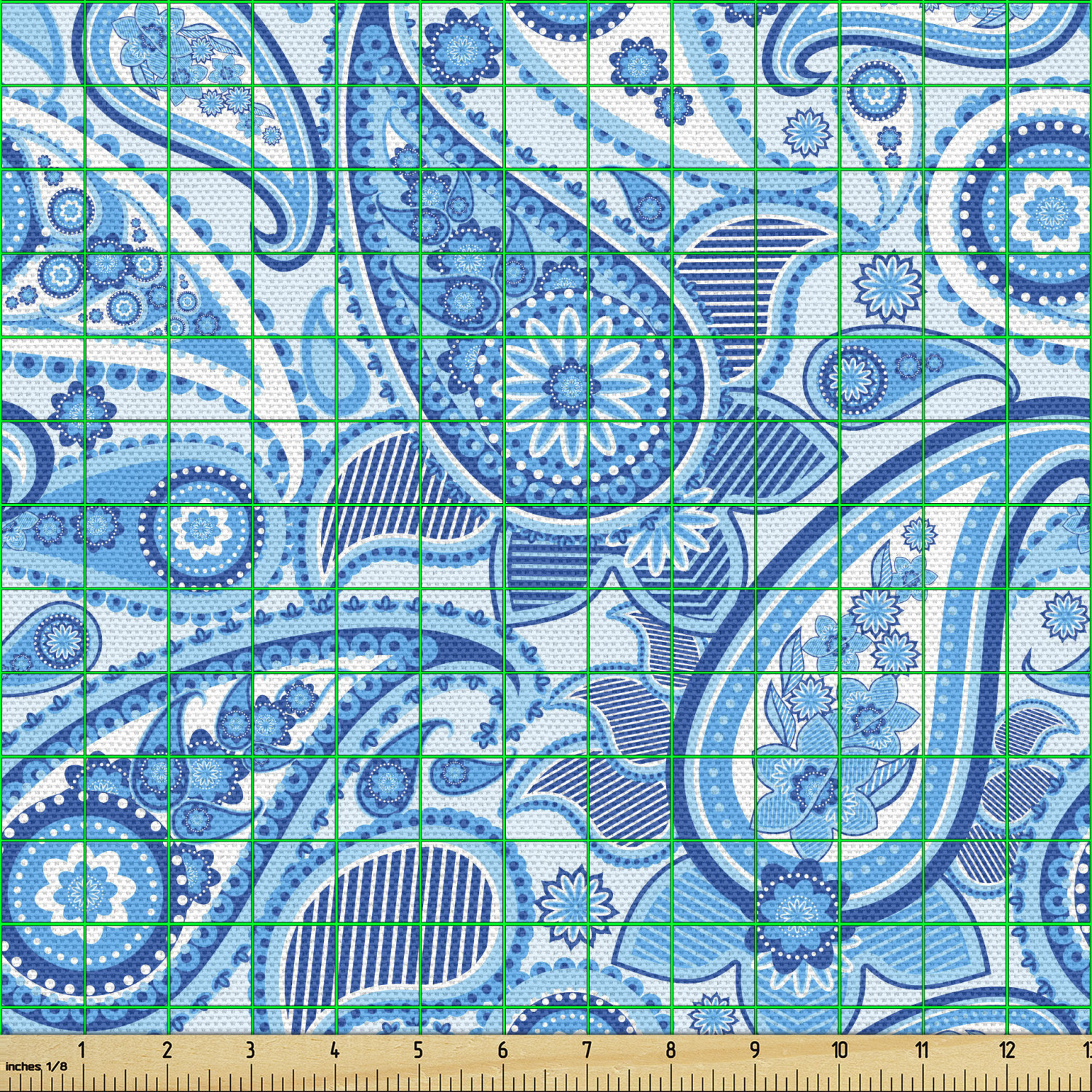 Fabric by The Yard Upholstery Fabric for Home Decorative by Ambesonne - Picture 126 of 152