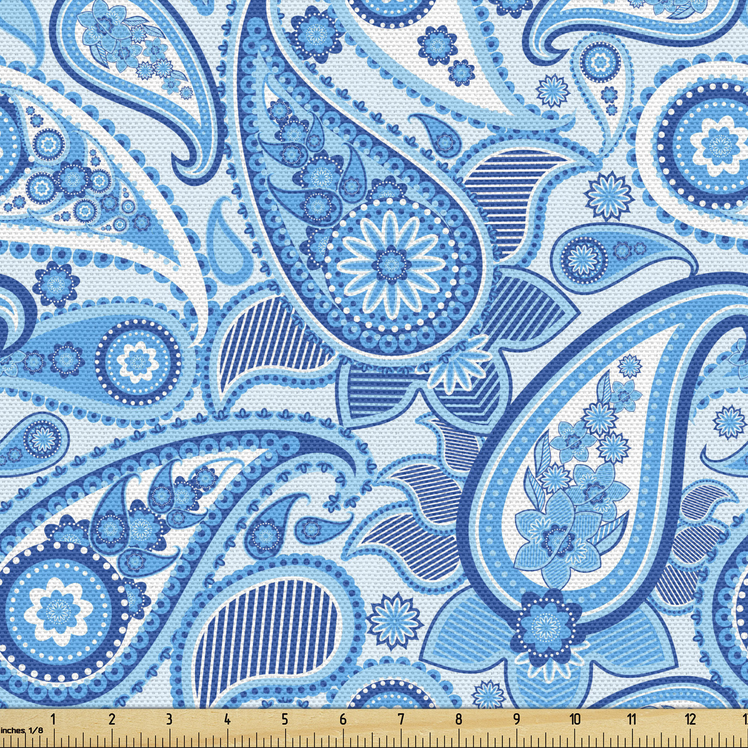 Fabric by The Yard Upholstery Fabric for Home Decorative by Ambesonne - Picture 125 of 152