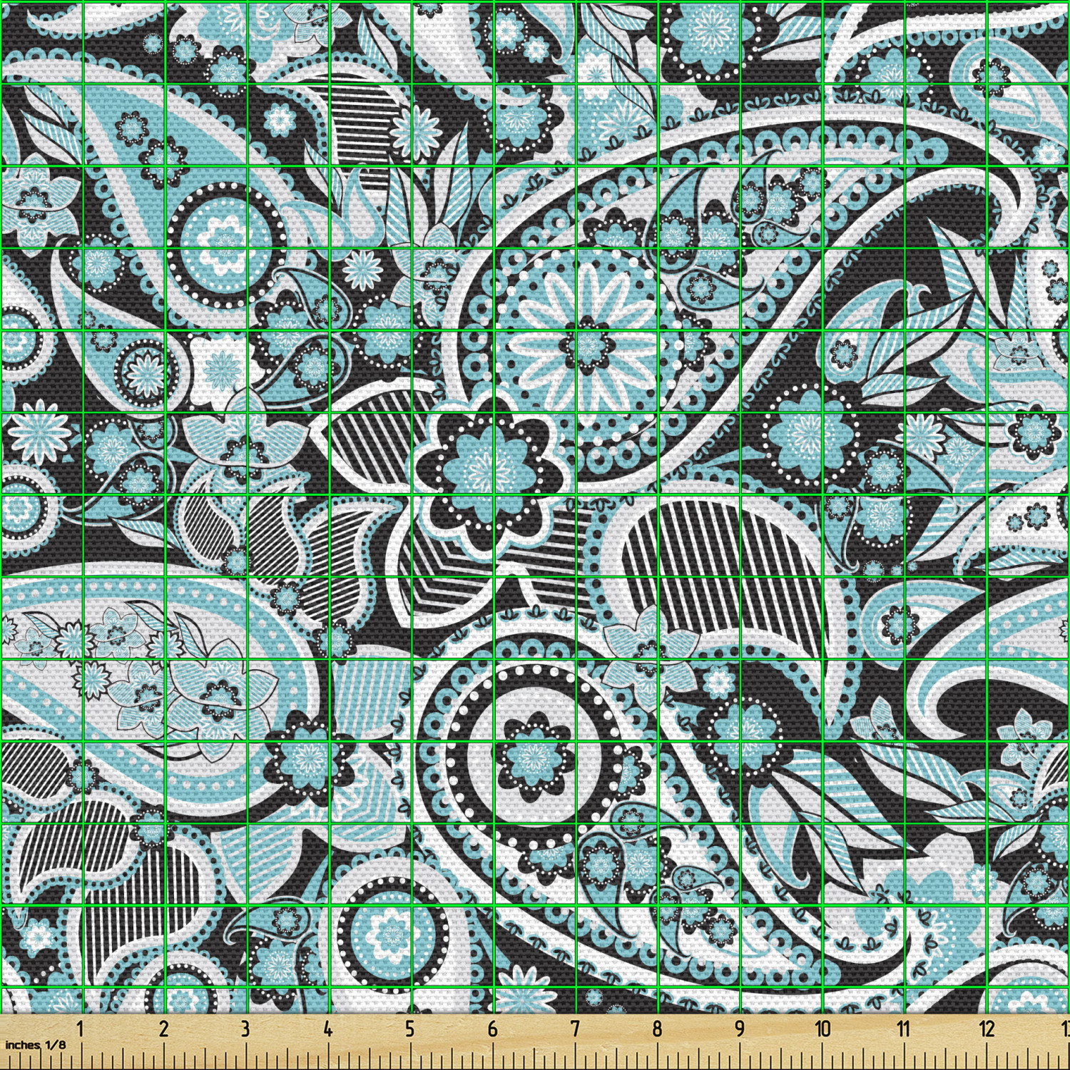 Fabric by The Yard Upholstery Fabric for Home Decorative by Ambesonne - Picture 74 of 152
