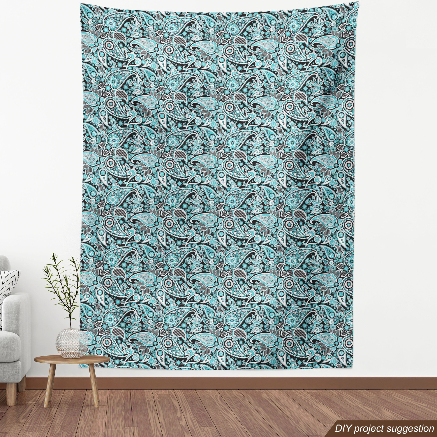 Fabric by The Yard Upholstery Fabric for Home Decorative by Ambesonne - Picture 76 of 152