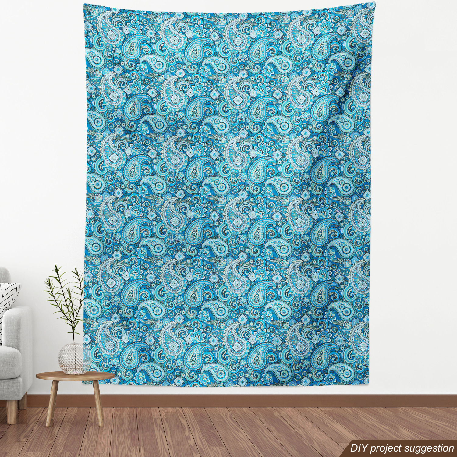 Fabric by The Yard Upholstery Fabric for Home Decorative by Ambesonne - Picture 80 of 152