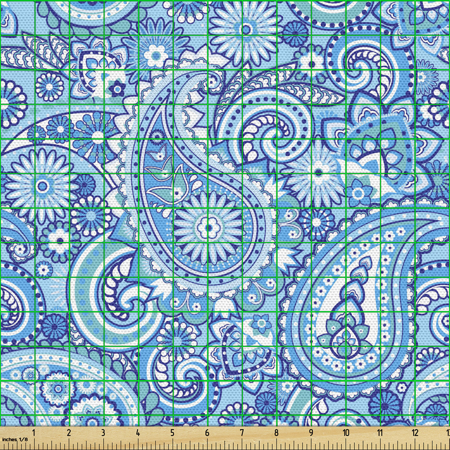 Fabric by The Yard Upholstery Fabric for Home Decorative by Ambesonne - Picture 18 of 152