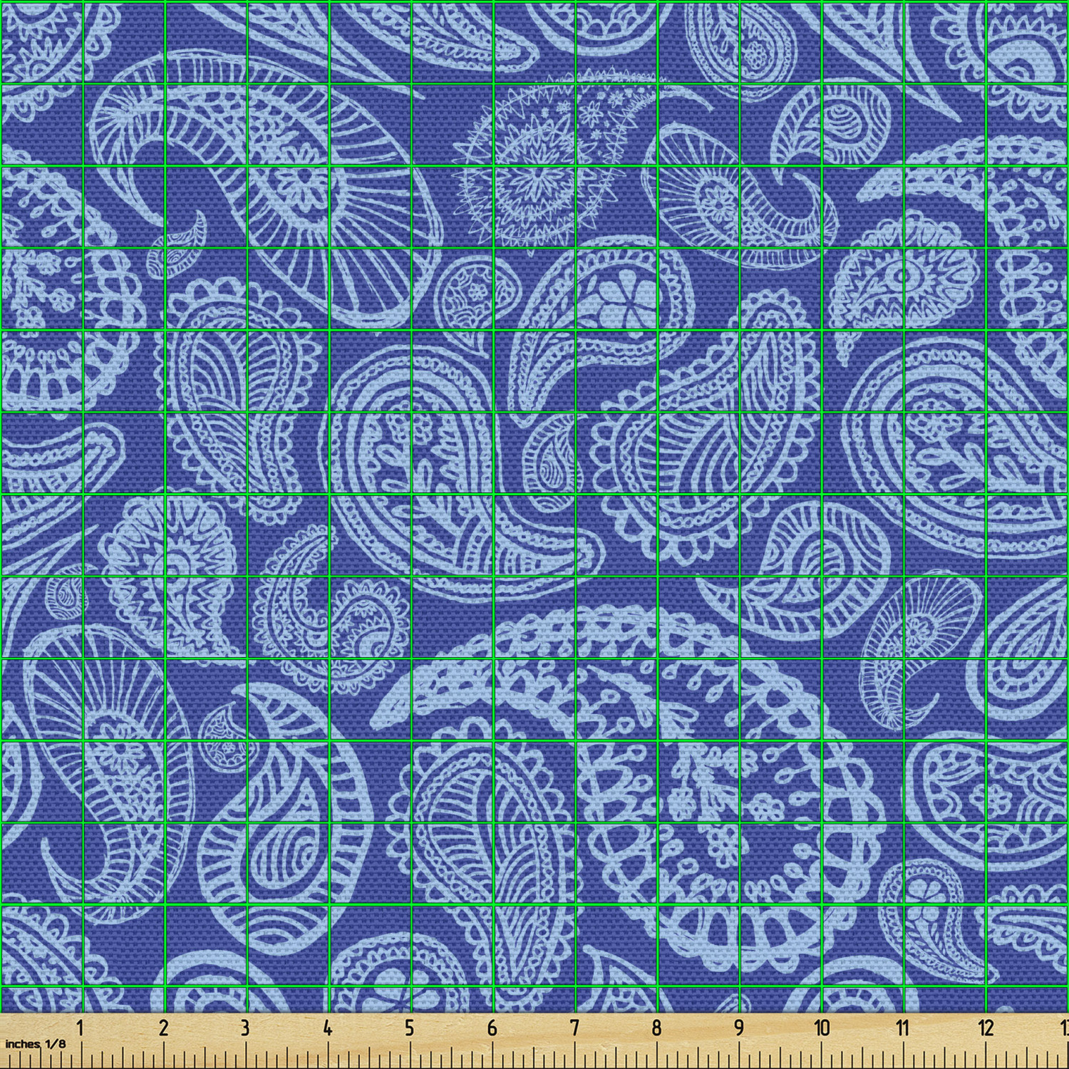 Fabric by The Yard Upholstery Fabric for Home Decorative by Ambesonne - Picture 58 of 152