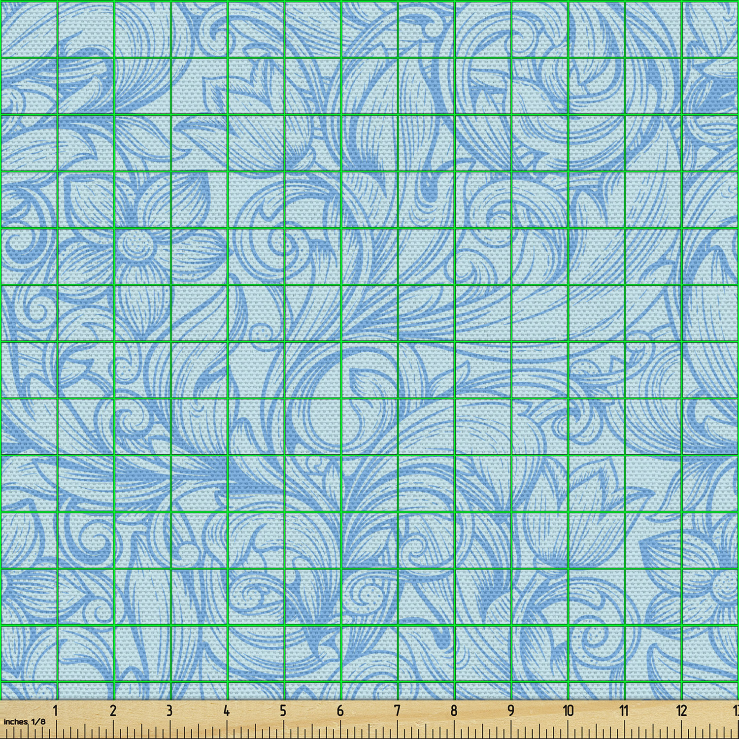Fabric by The Yard Upholstery Fabric for Home Decorative by Ambesonne - Picture 102 of 152