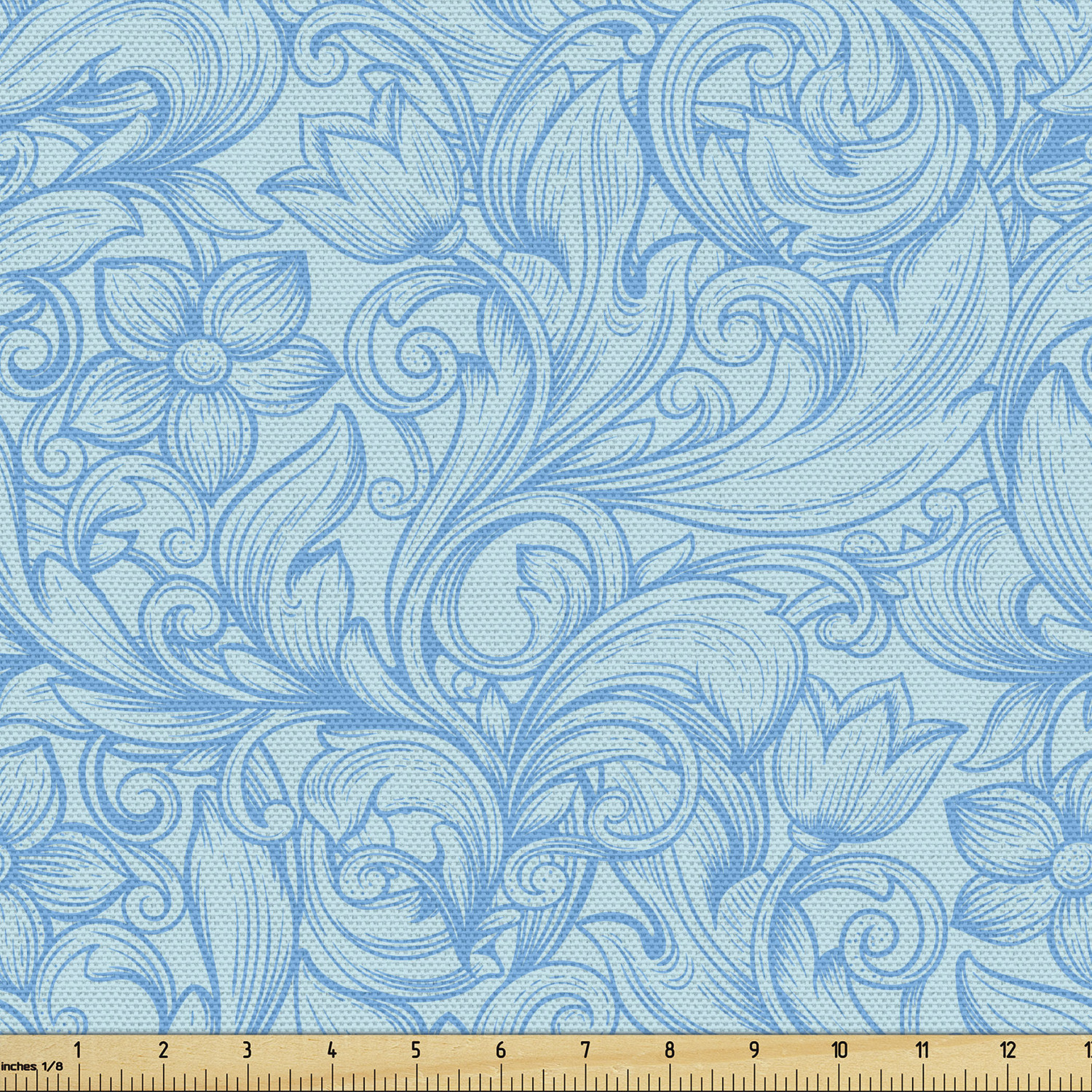 Fabric by The Yard Upholstery Fabric for Home Decorative by Ambesonne - Picture 101 of 152
