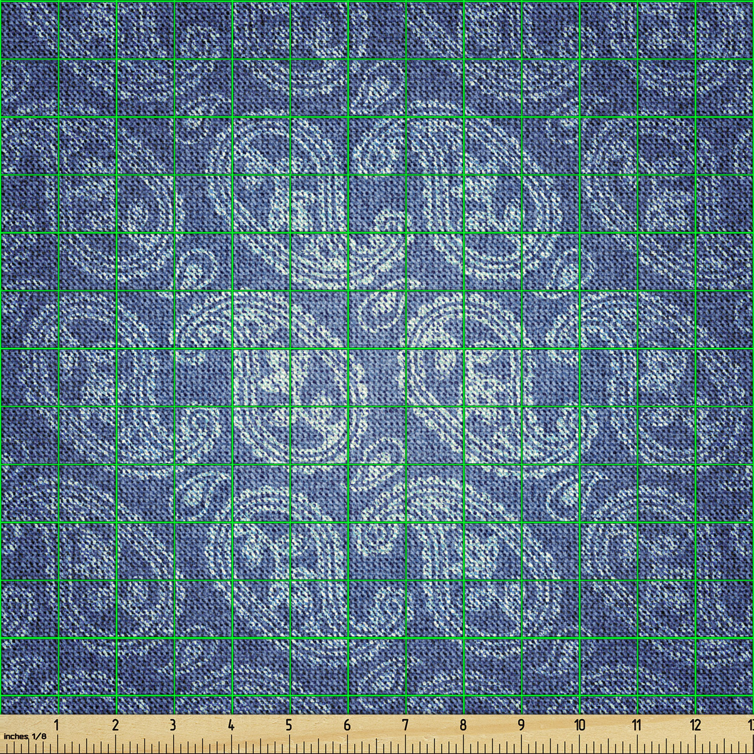 Fabric by The Yard Upholstery Fabric for Home Decorative by Ambesonne - Picture 46 of 152