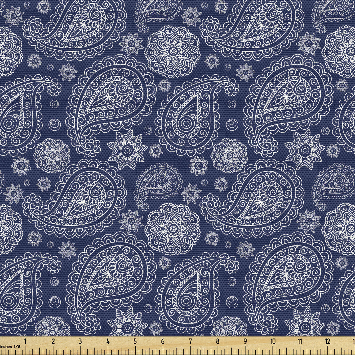 Fabric by The Yard Upholstery Fabric for Home Decorative by Ambesonne - Picture 137 of 152