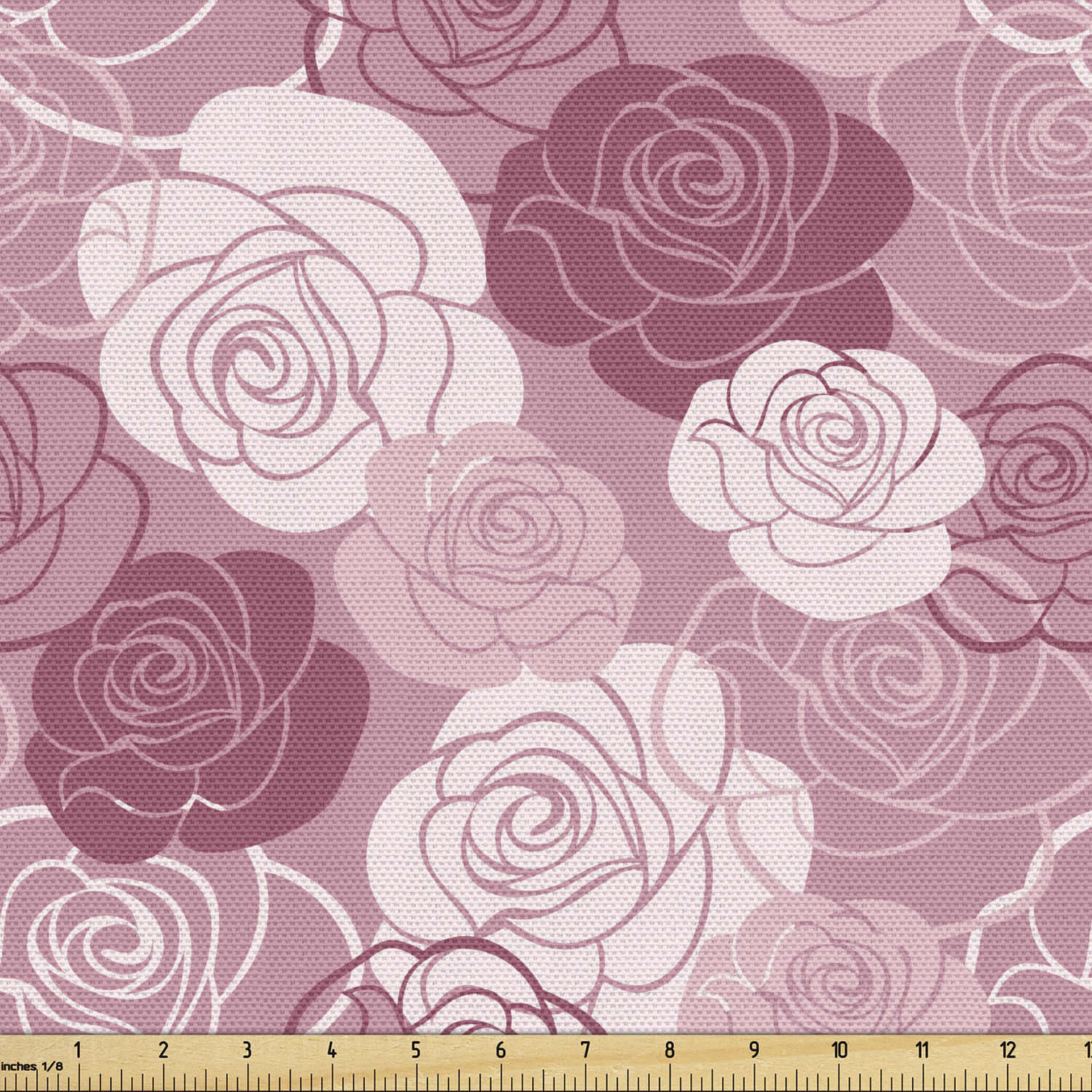 Fabric by The Yard Upholstery Fabric for Home Decorative by Ambesonne - Picture 129 of 152