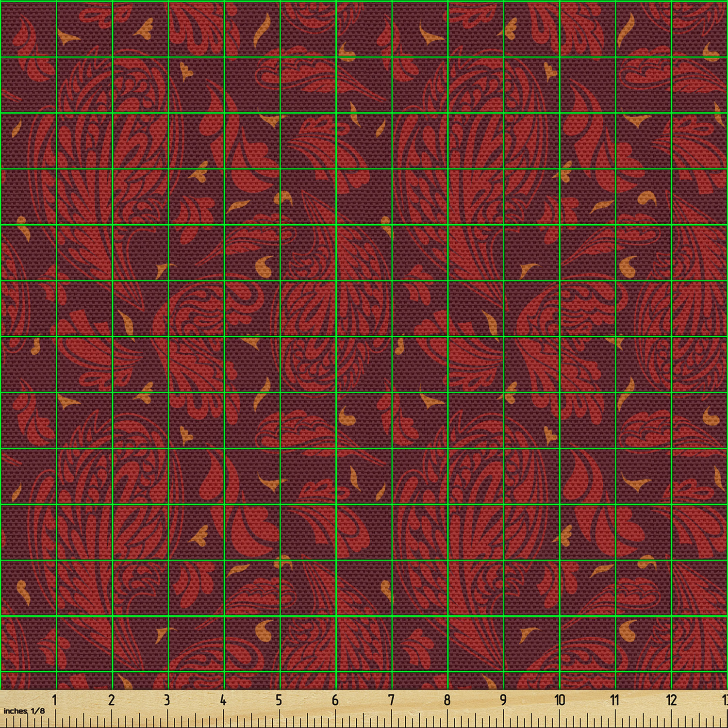 Fabric by The Yard Upholstery Fabric for Home Decorative by Ambesonne - Picture 110 of 152