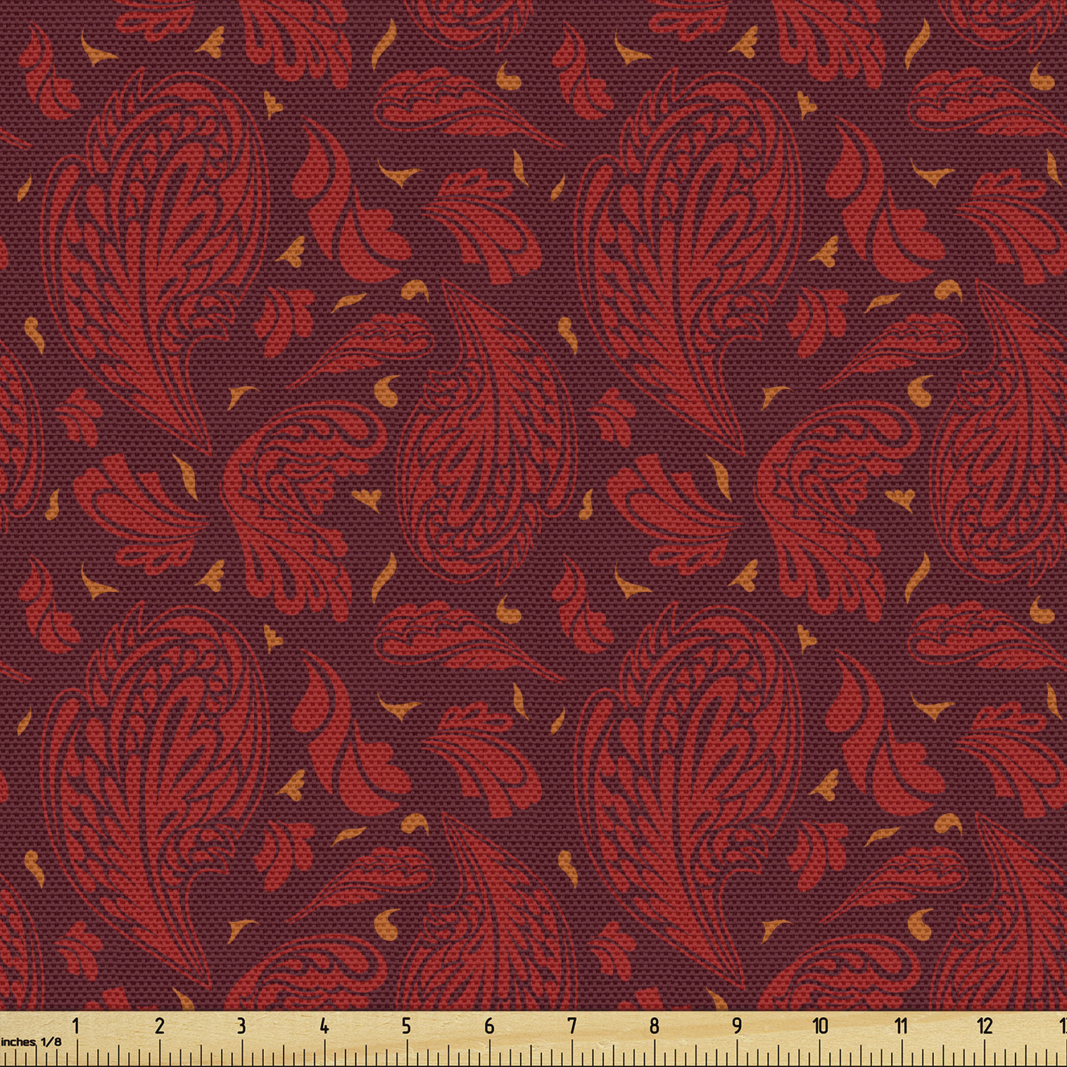 Fabric by The Yard Upholstery Fabric for Home Decorative by Ambesonne - Picture 109 of 152