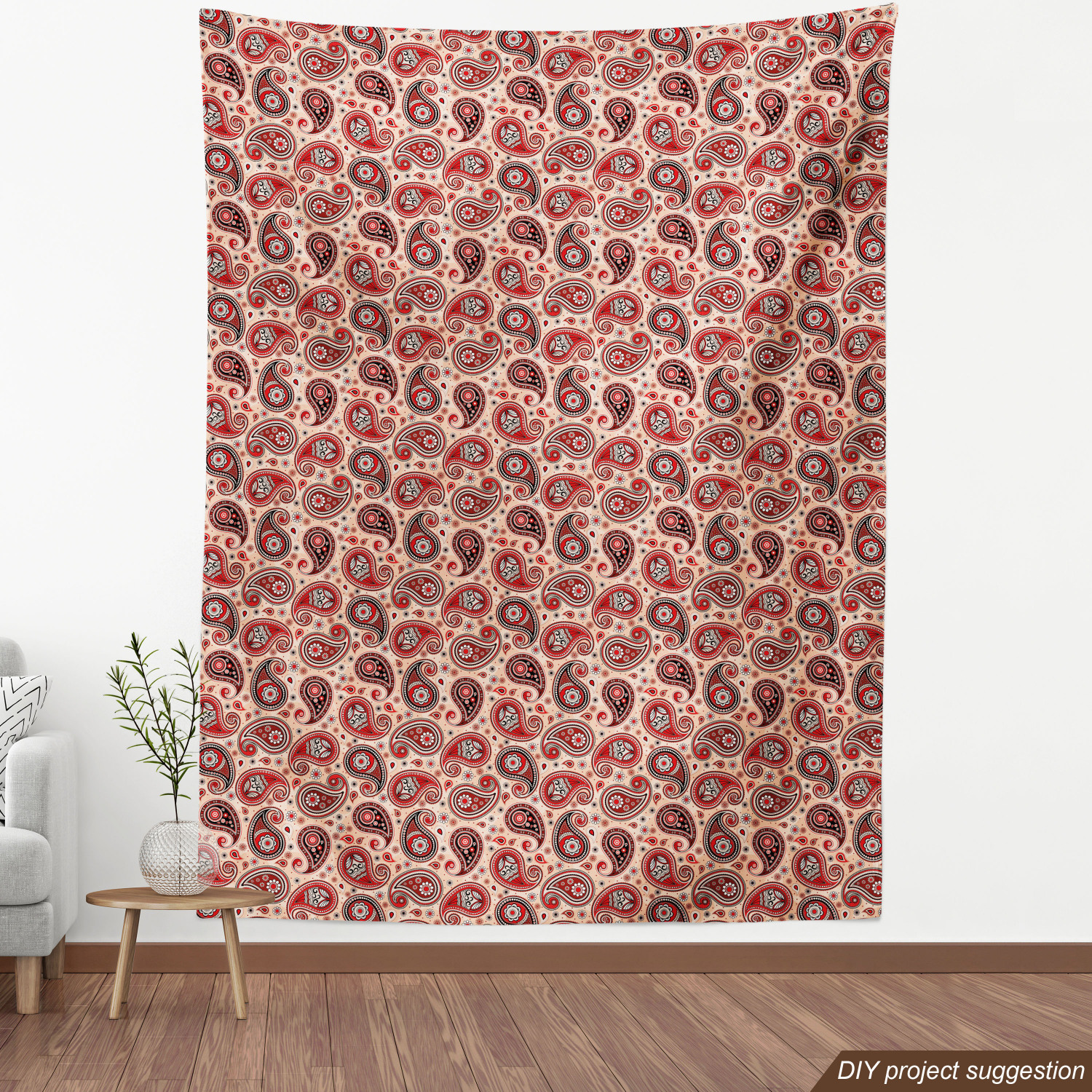 Fabric by The Yard Upholstery Fabric for Home Decorative by Ambesonne - Picture 116 of 152