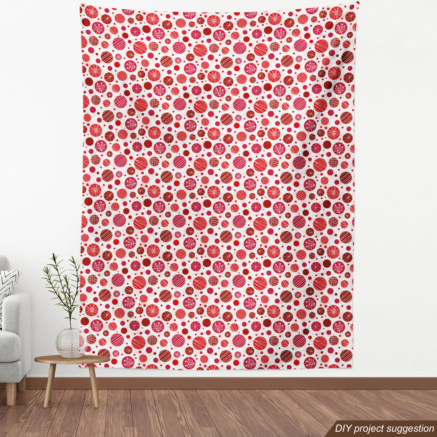 Fabric by The Yard Upholstery Fabric for Home Decorative by Ambesonne - Picture 40 of 152