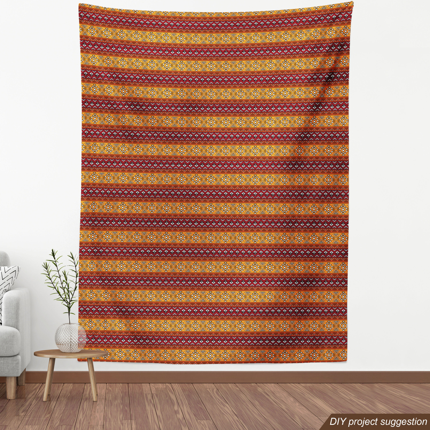 Ambesonne Tribal Fabric by the Yard Decorative Upholstery Home Accents - Picture 128 of 164