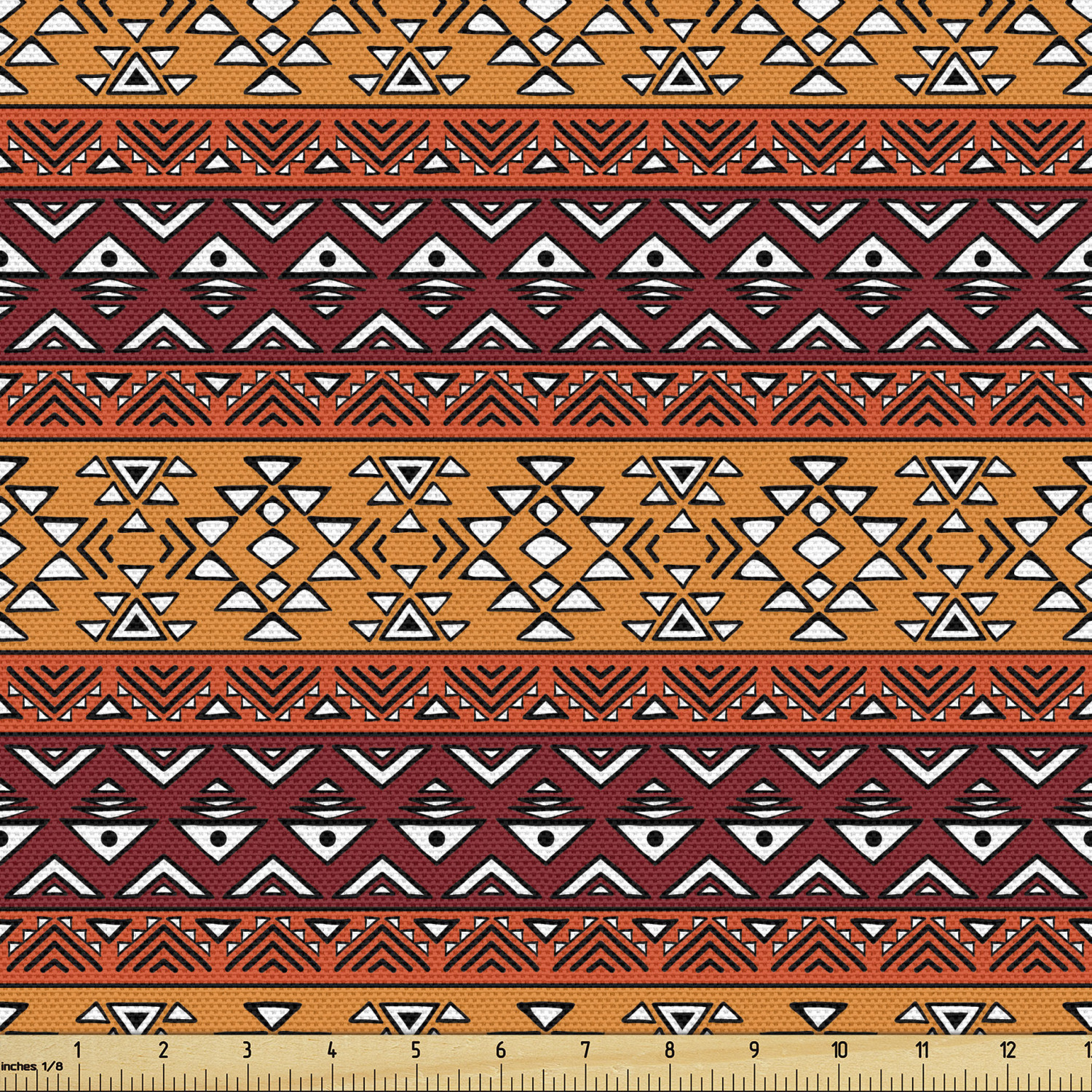 Ambesonne Tribal Fabric by the Yard Decorative Upholstery Home Accents - Picture 125 of 164