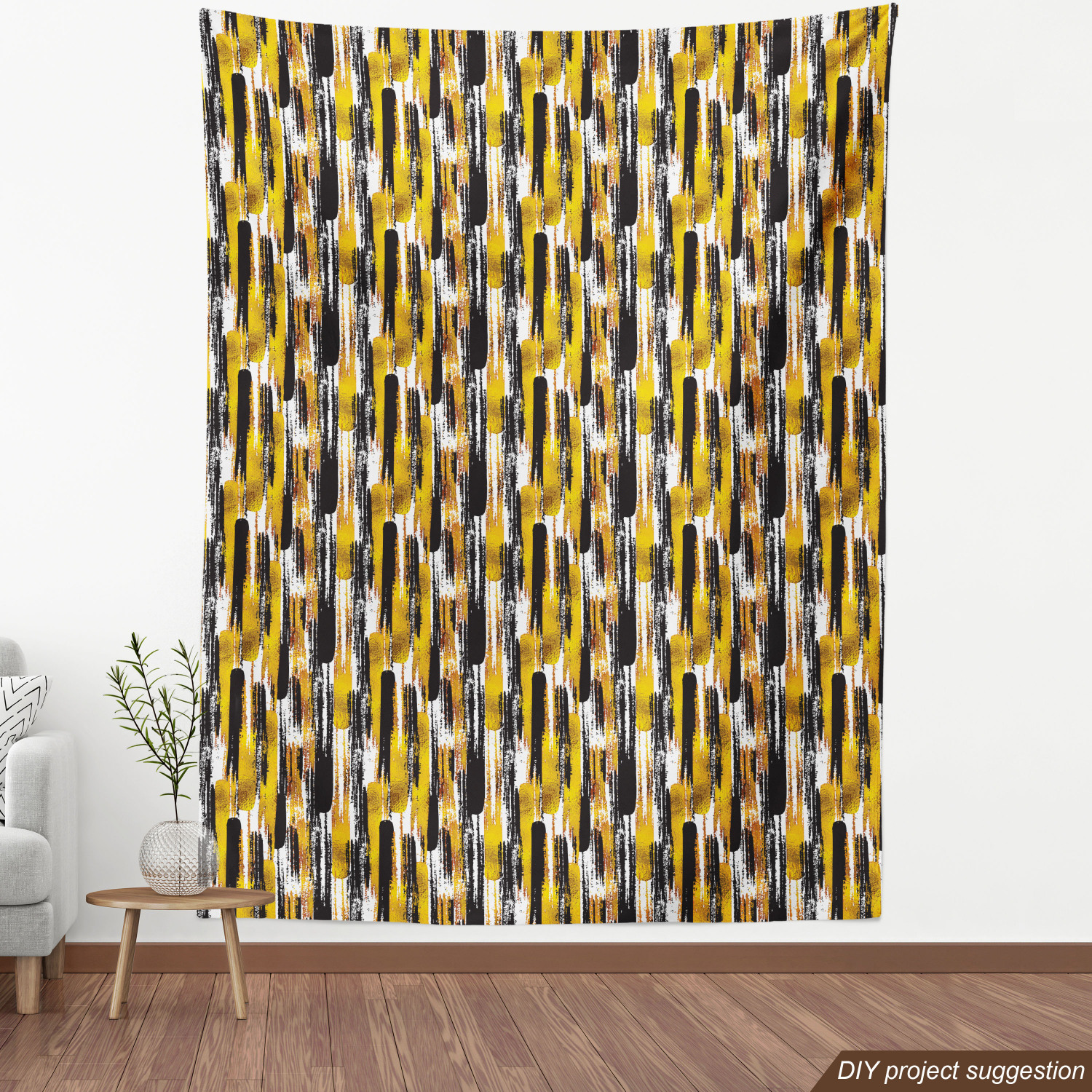 Ambesonne Modern Fabric by the Yard Decorative Upholstery Home Accents - Picture 72 of 164