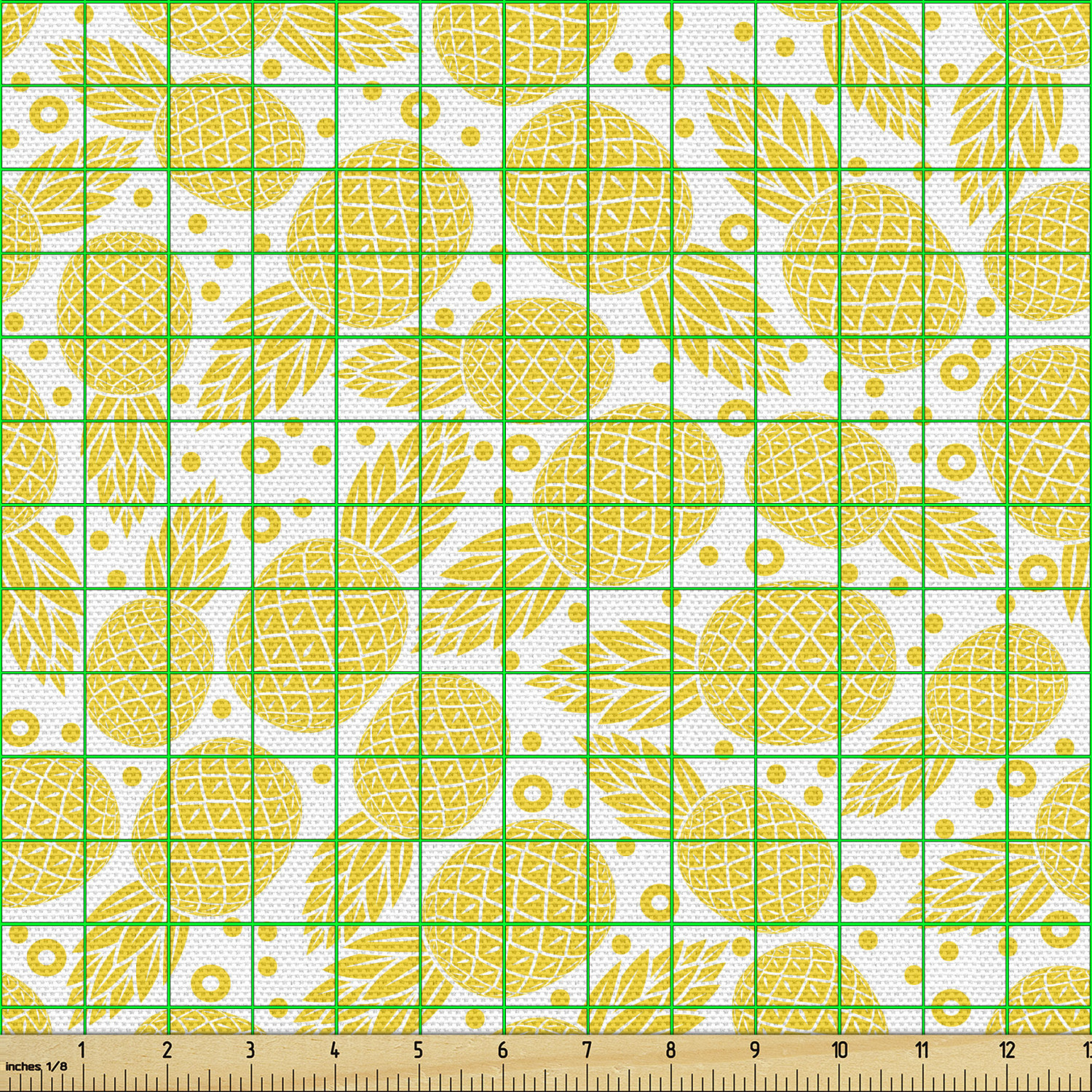 Ambesonne Modern Fabric by the Yard Decorative Upholstery Home Accents - Picture 90 of 164