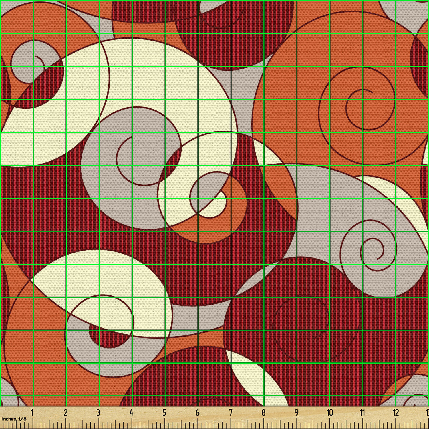 Ambesonne Modern Fabric by the Yard Decorative Upholstery Home Accents - Picture 122 of 164