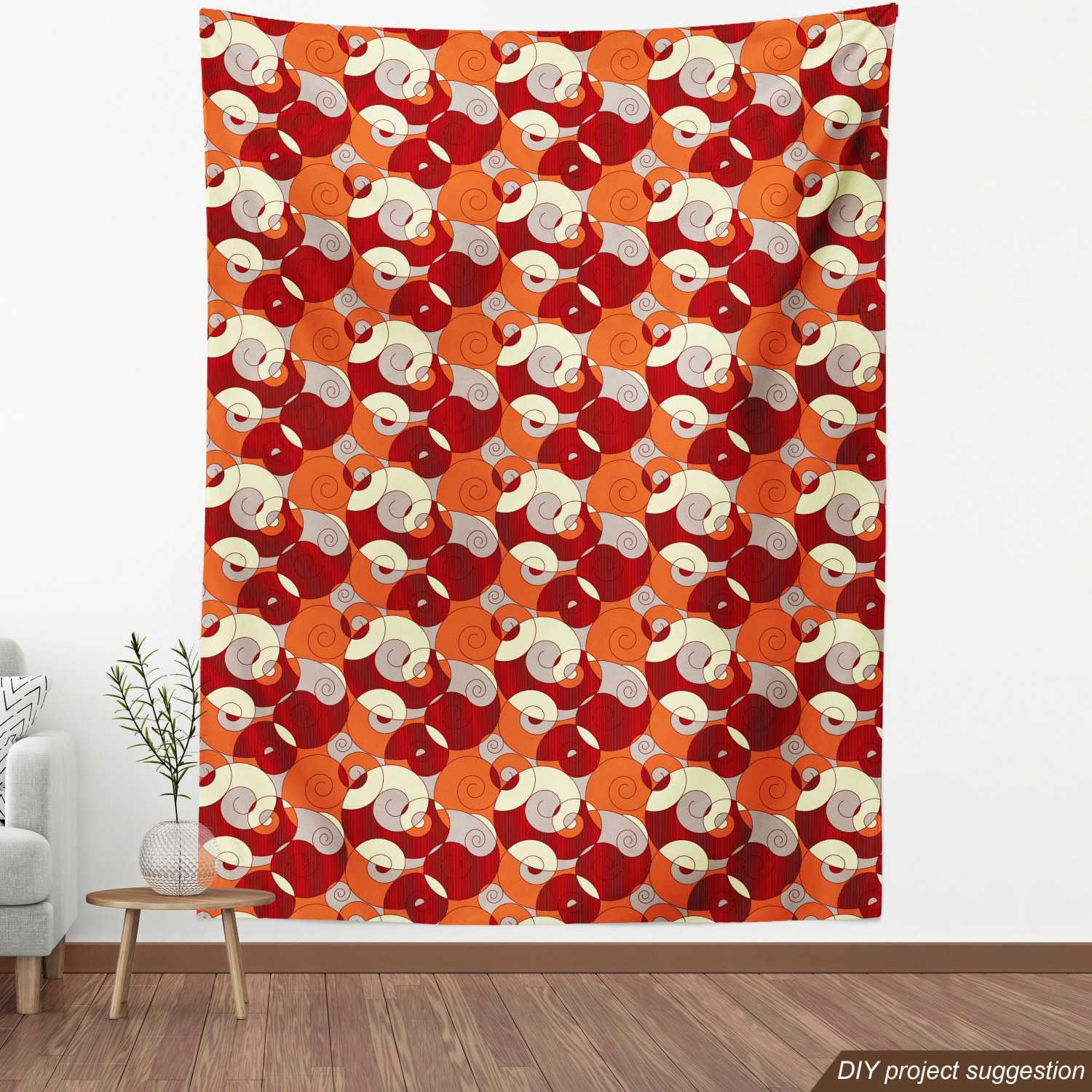 Ambesonne Modern Fabric by the Yard Decorative Upholstery Home Accents - Picture 124 of 164