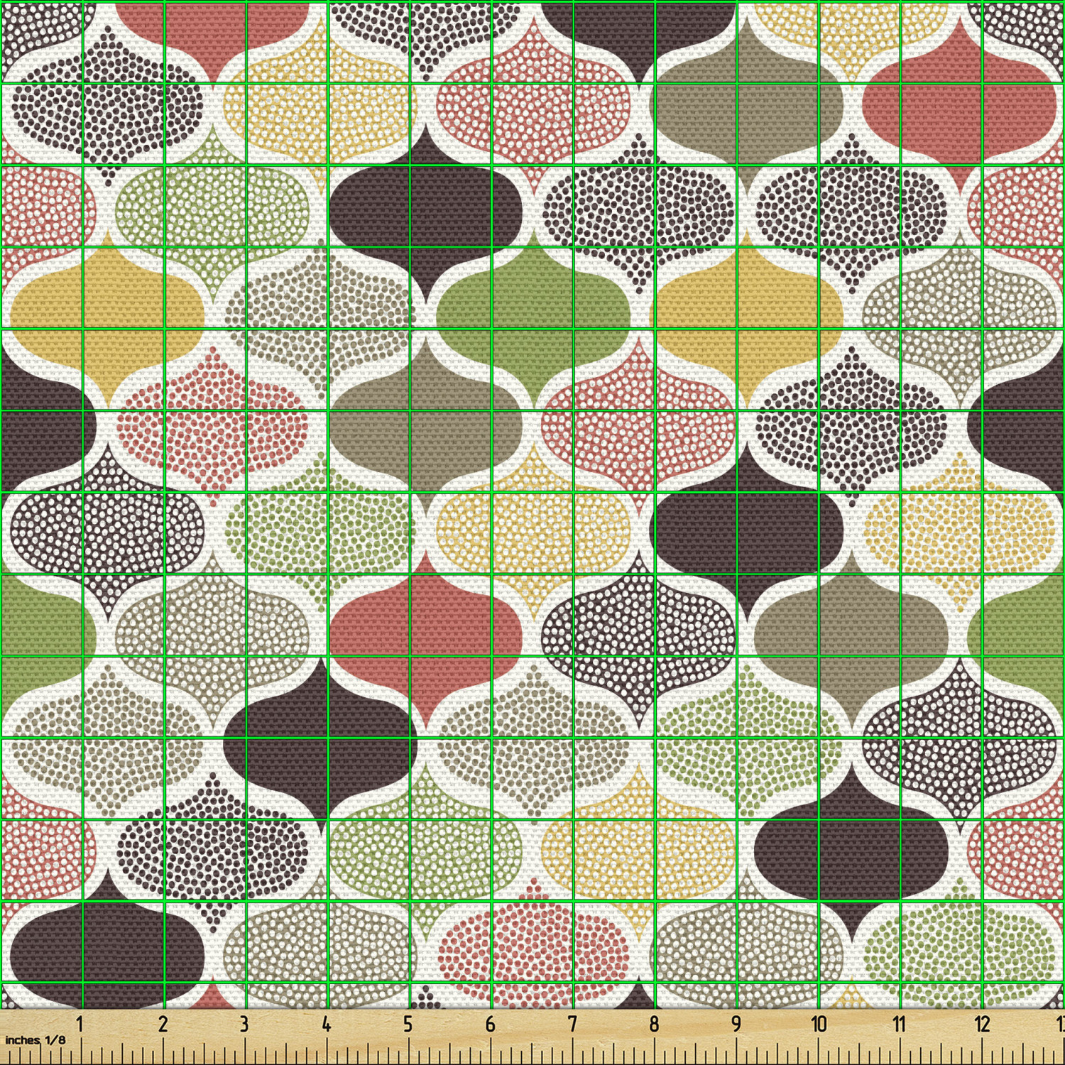 Ambesonne Modern Fabric by the Yard Decorative Upholstery Home Accents - Picture 78 of 164
