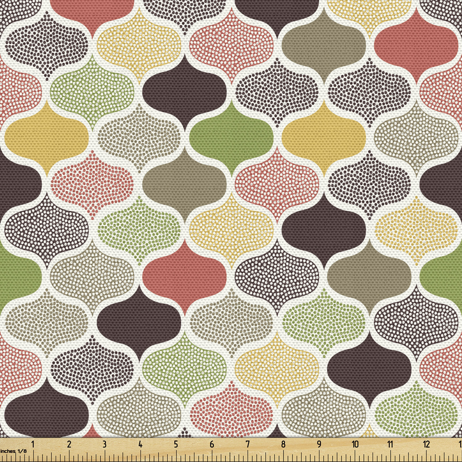 Ambesonne Modern Fabric by the Yard Decorative Upholstery Home Accents - Picture 77 of 164
