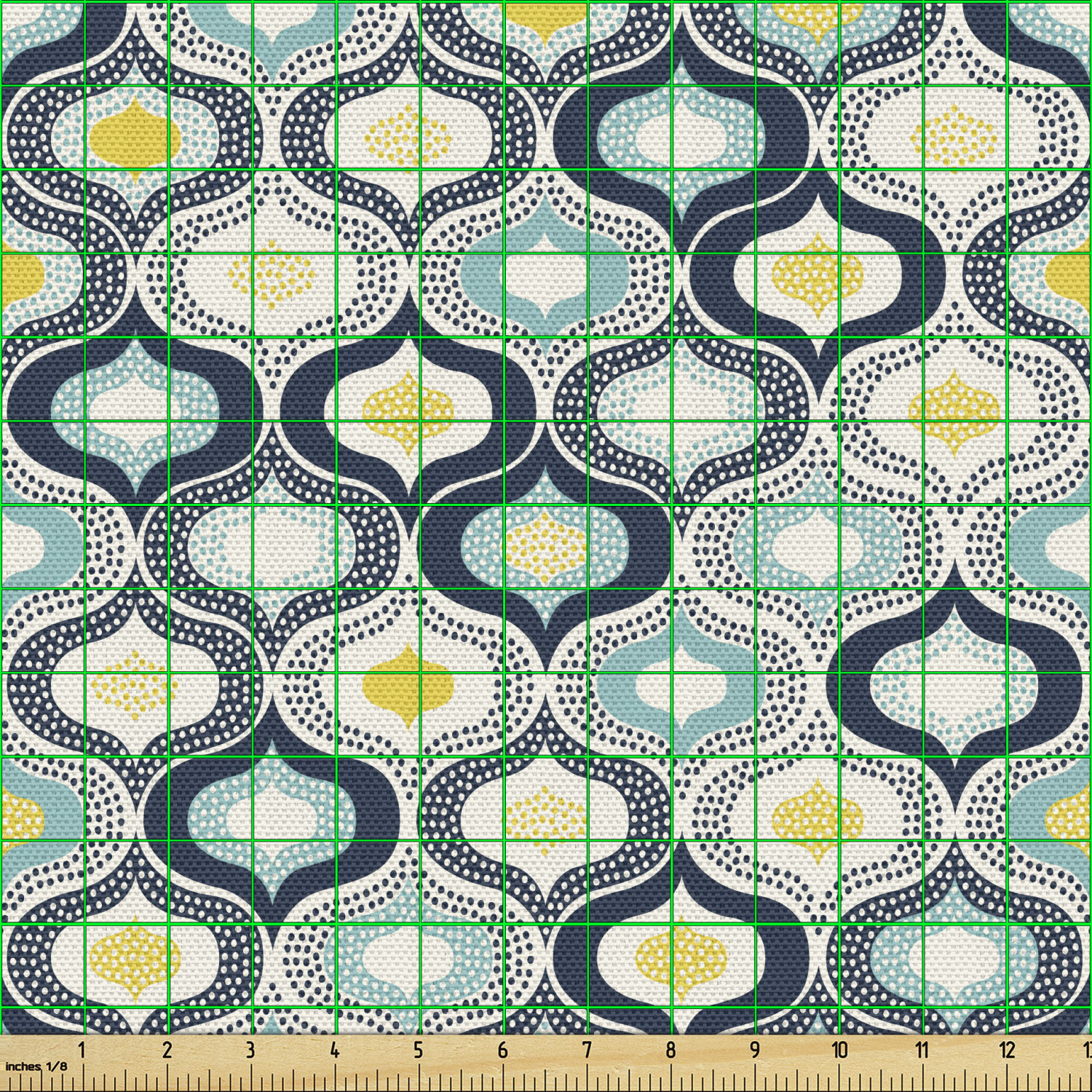 Ambesonne Modern Fabric by the Yard Decorative Upholstery Home Accents - Picture 74 of 164