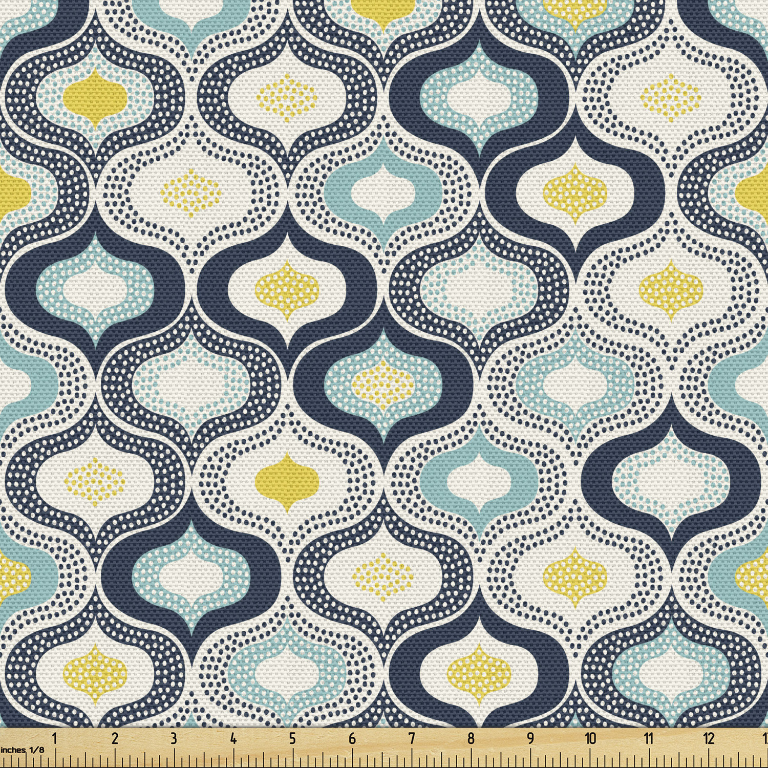 Ambesonne Modern Fabric by the Yard Decorative Upholstery Home Accents - Picture 73 of 164