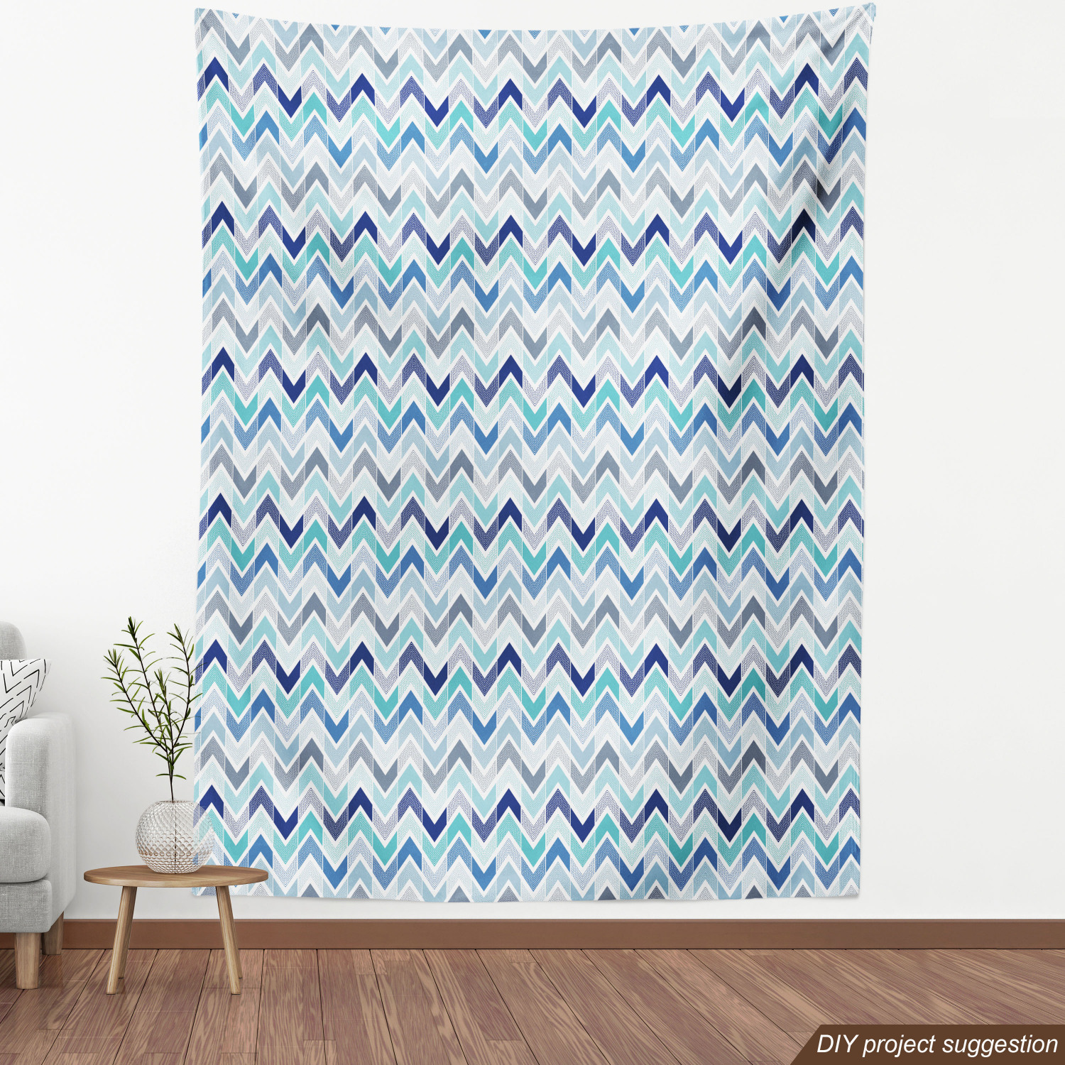 Ambesonne Modern Fabric by the Yard Decorative Upholstery Home Accents - Picture 112 of 164