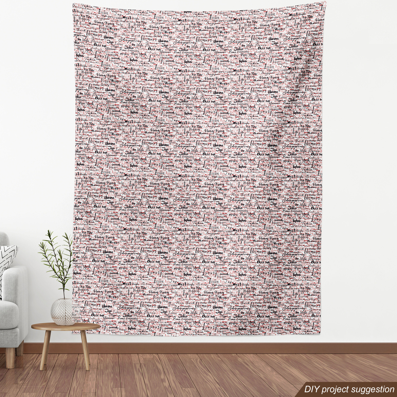 Ambesonne Modern Fabric by the Yard Decorative Upholstery Home Accents - Picture 100 of 164