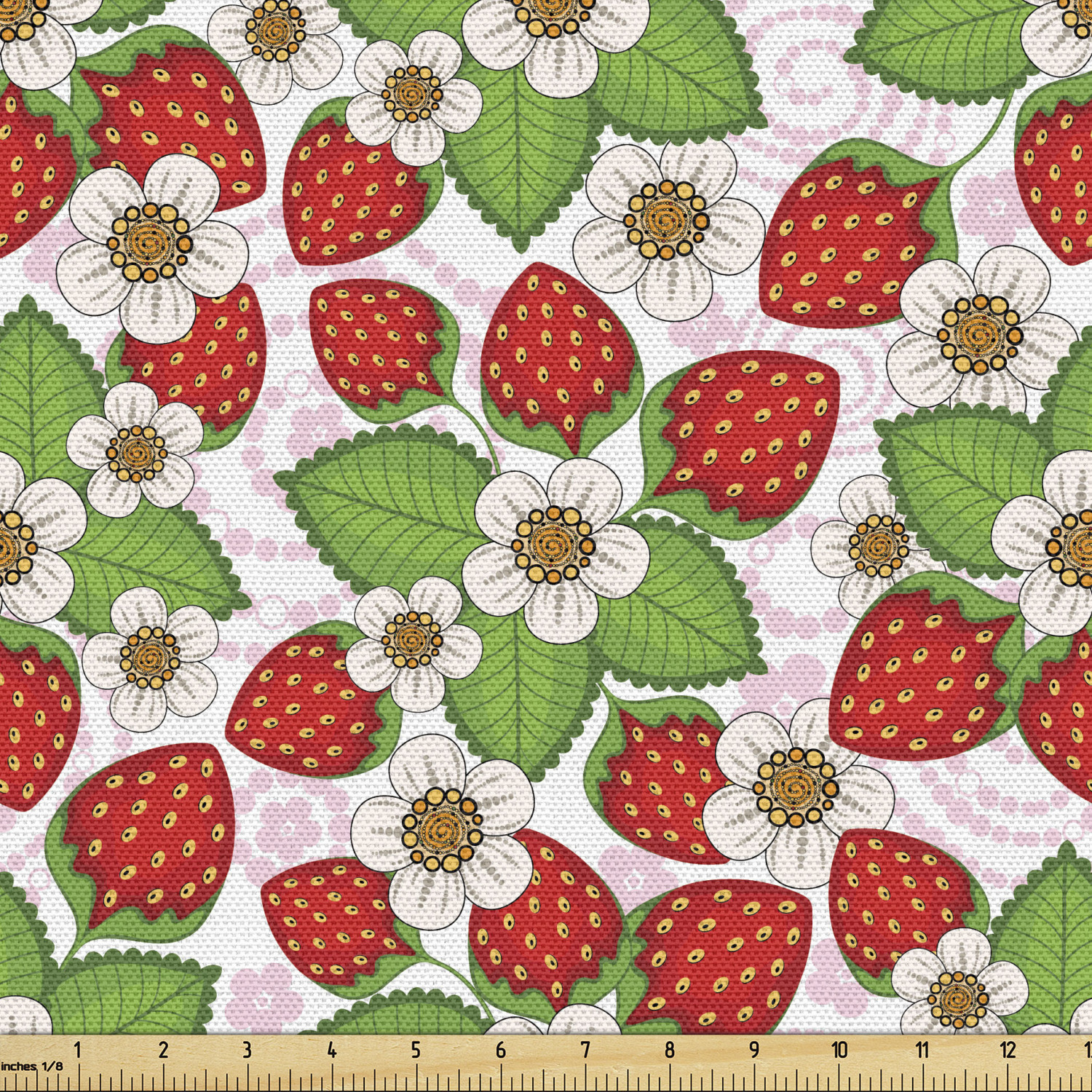 Ambesonne Spring Fabric by the Yard Decorative Upholstery Home Accents - Picture 33 of 164