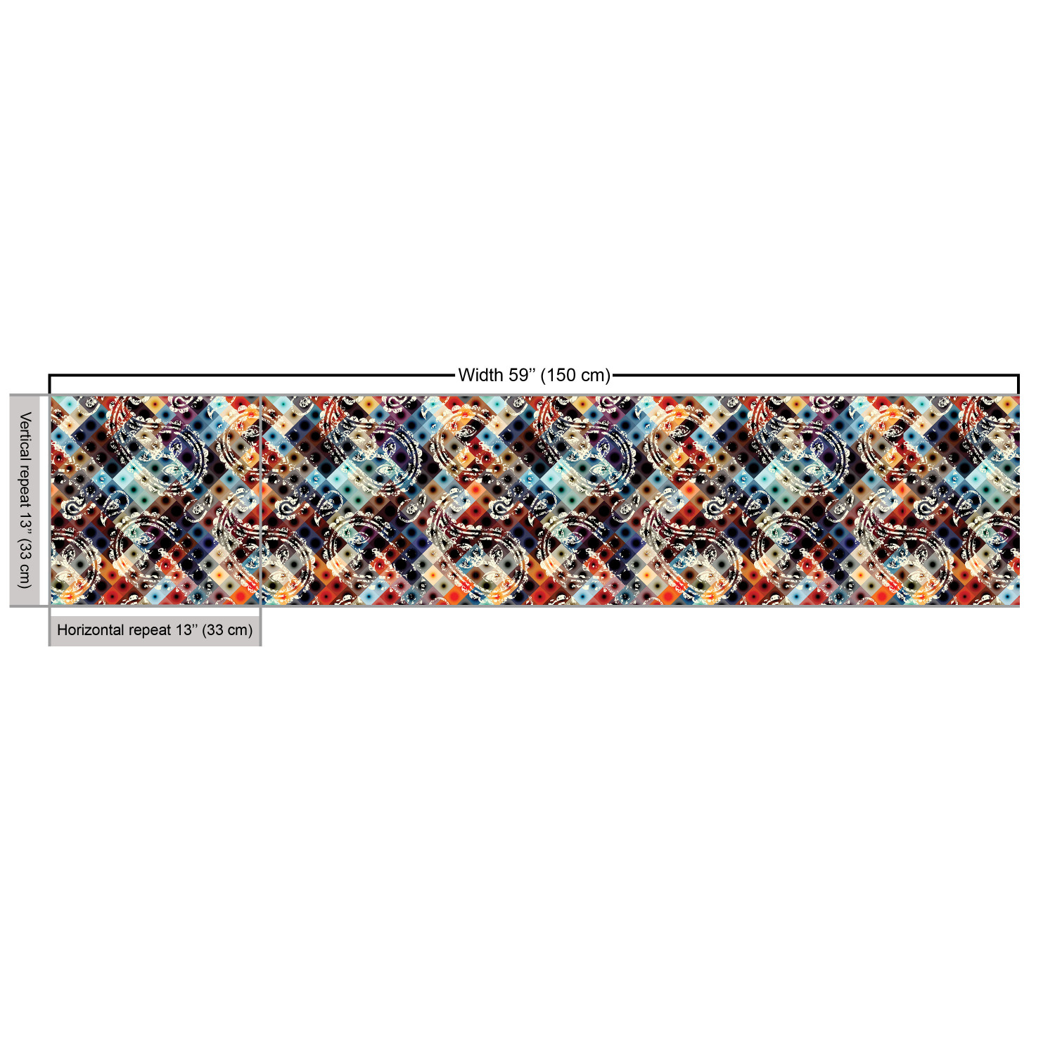 Ambesonne Modern Fabric by the Yard Decorative Upholstery Home Accents - Picture 83 of 164