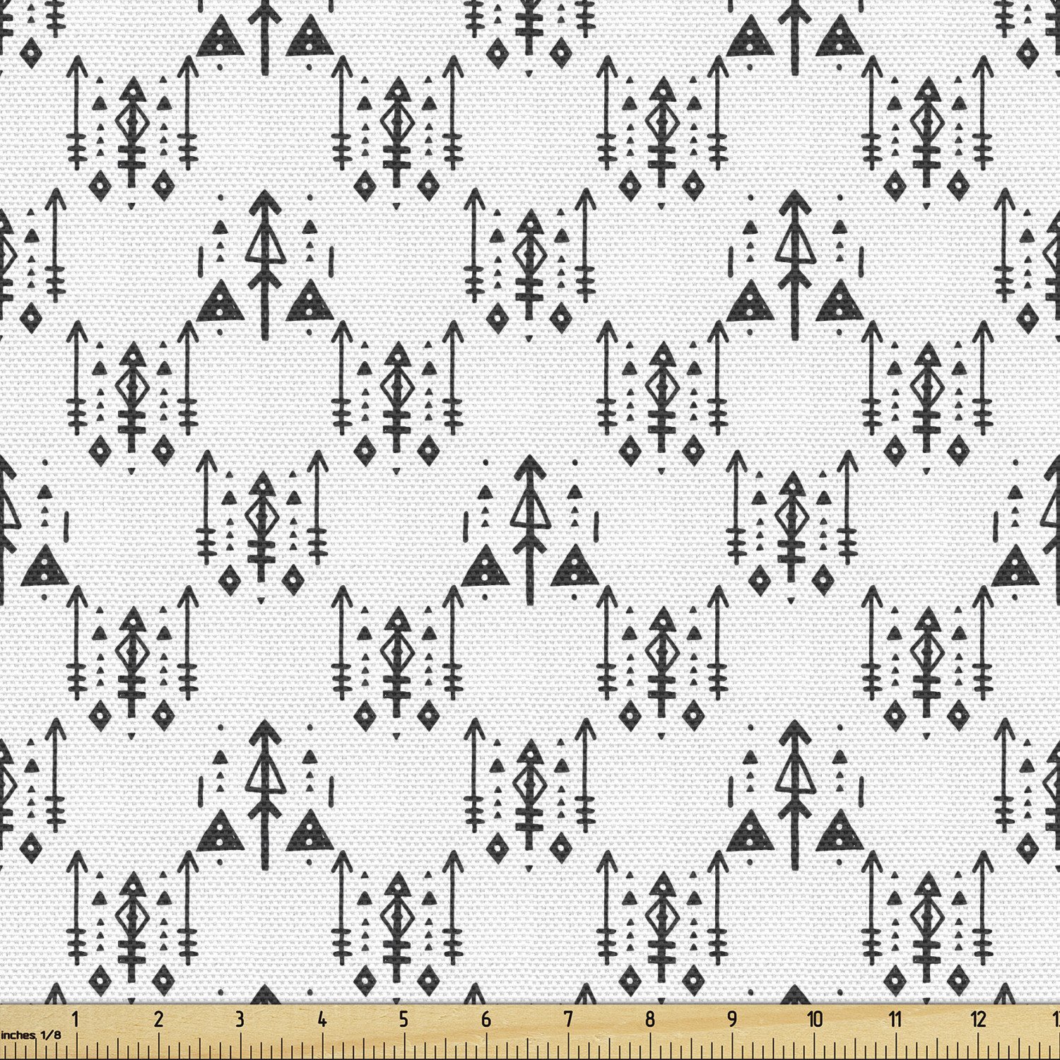 Ambesonne Tribal Fabric by the Yard Decorative Upholstery Home Accents - Picture 21 of 164