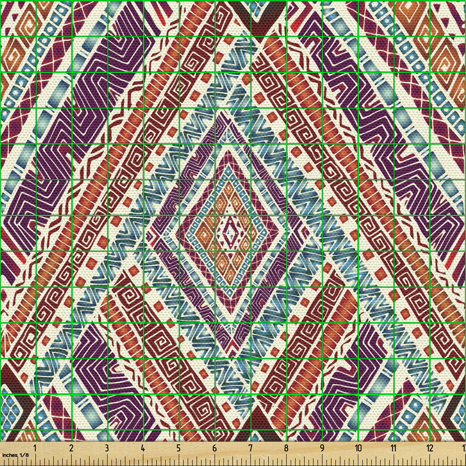 Ambesonne Tribal Fabric by the Yard Decorative Upholstery Home Accents - Picture 66 of 164