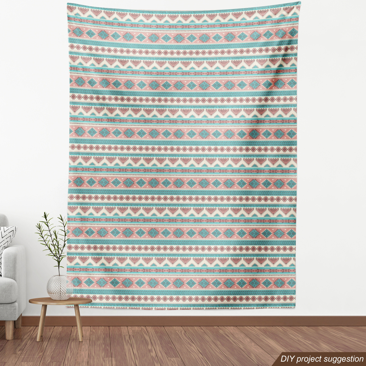 Ambesonne Tribal Fabric by the Yard Decorative Upholstery Home Accents - Picture 28 of 164