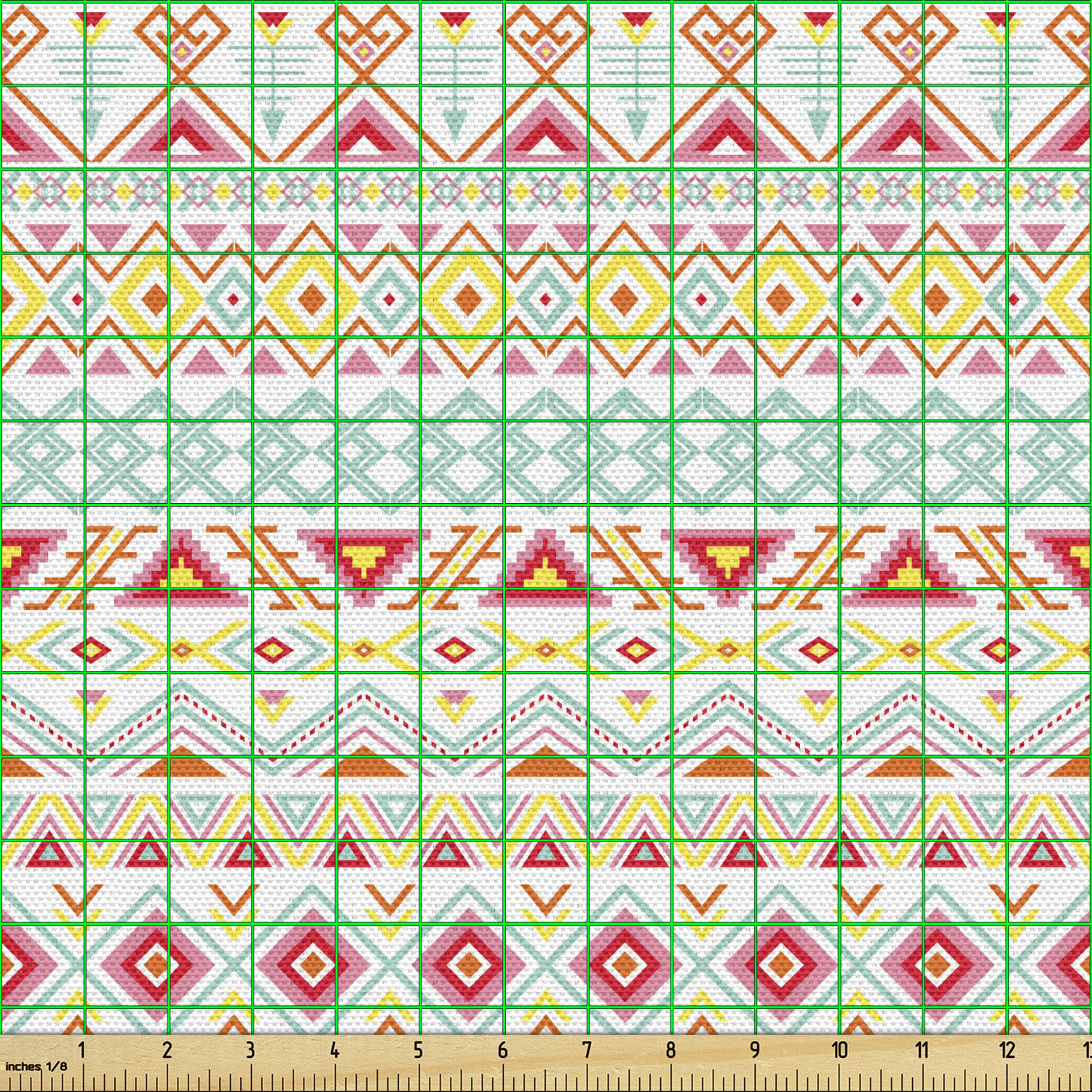 Ambesonne Tribal Fabric by the Yard Decorative Upholstery Home Accents - Picture 114 of 164