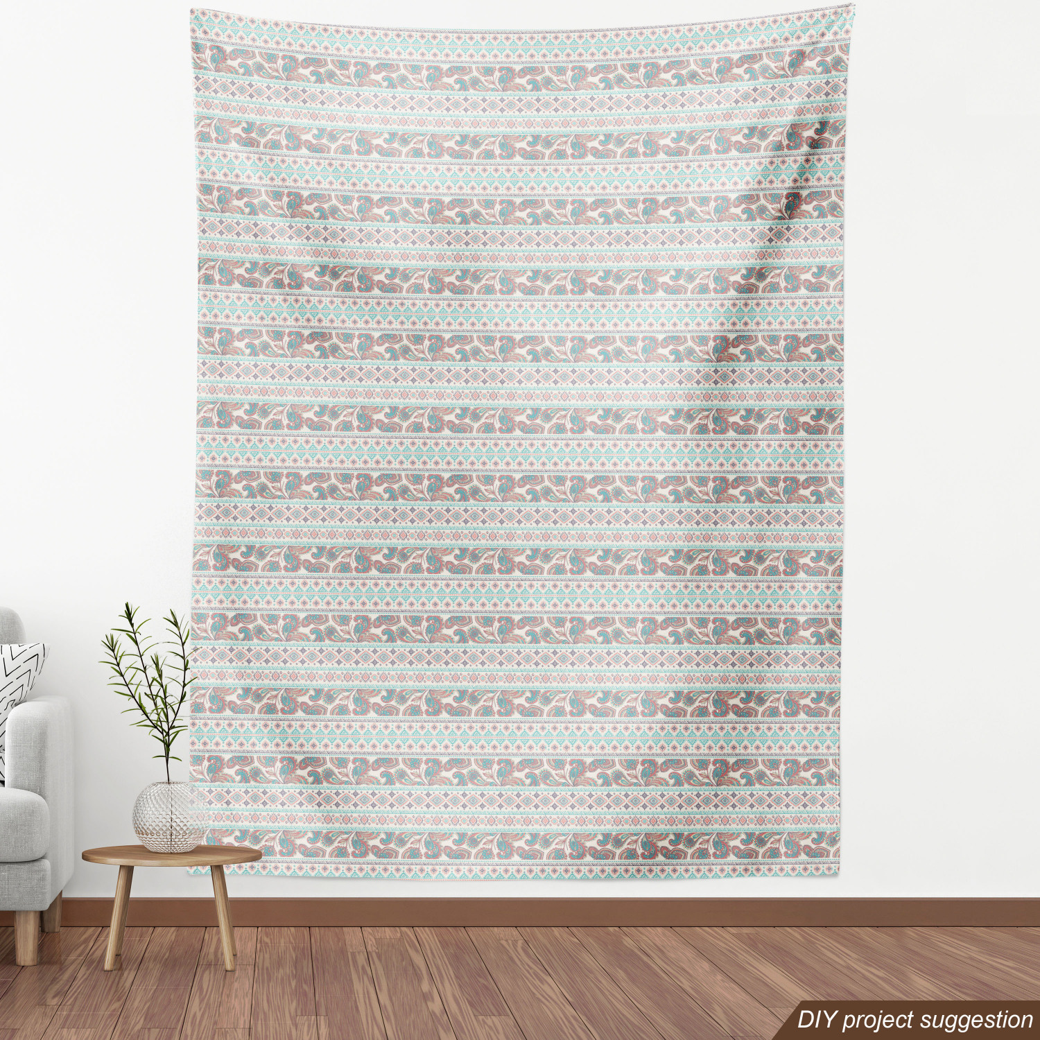 Ambesonne Tribal Fabric by the Yard Decorative Upholstery Home Accents - Picture 80 of 164