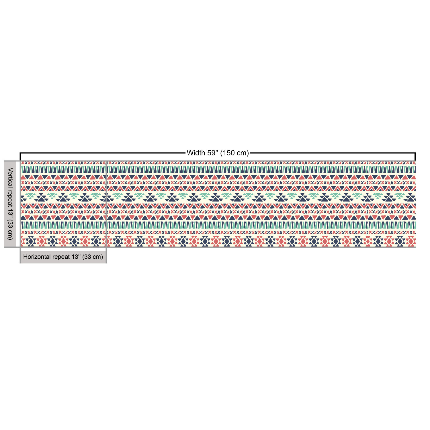 Ambesonne Tribal Fabric by the Yard Decorative Upholstery Home Accents - Picture 111 of 164