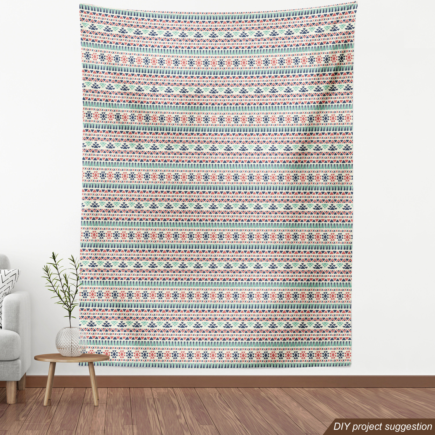 Ambesonne Tribal Fabric by the Yard Decorative Upholstery Home Accents - Picture 112 of 164