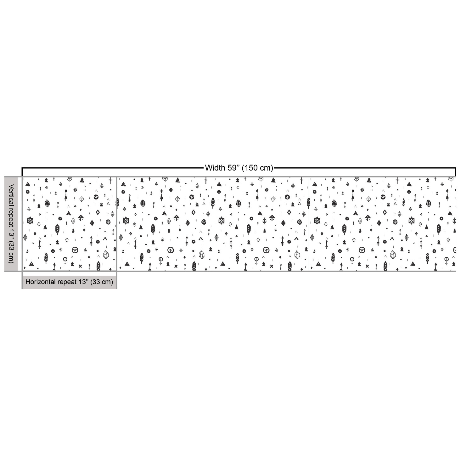 Ambesonne Tribal Fabric by the Yard Decorative Upholstery Home Accents - Picture 31 of 164