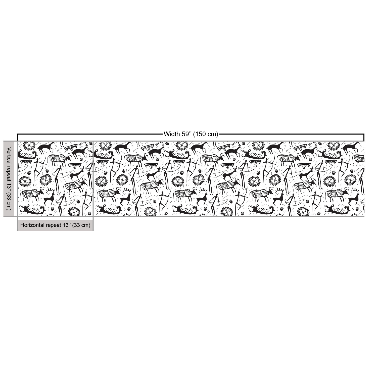 Ambesonne Tribal Fabric by the Yard Decorative Upholstery Home Accents - Picture 119 of 164