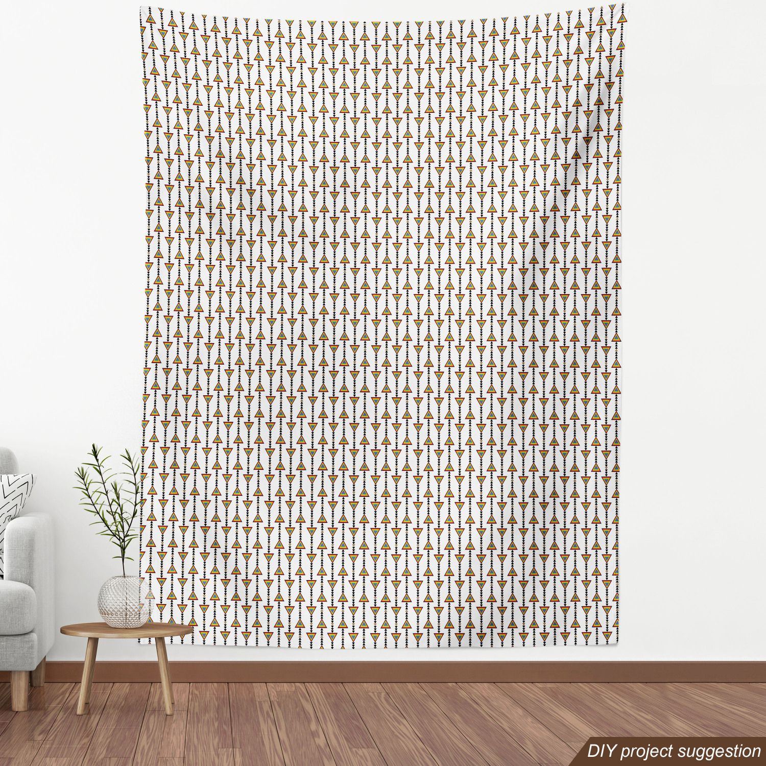 Ambesonne Tribal Fabric by the Yard Decorative Upholstery Home Accents - Picture 16 of 164