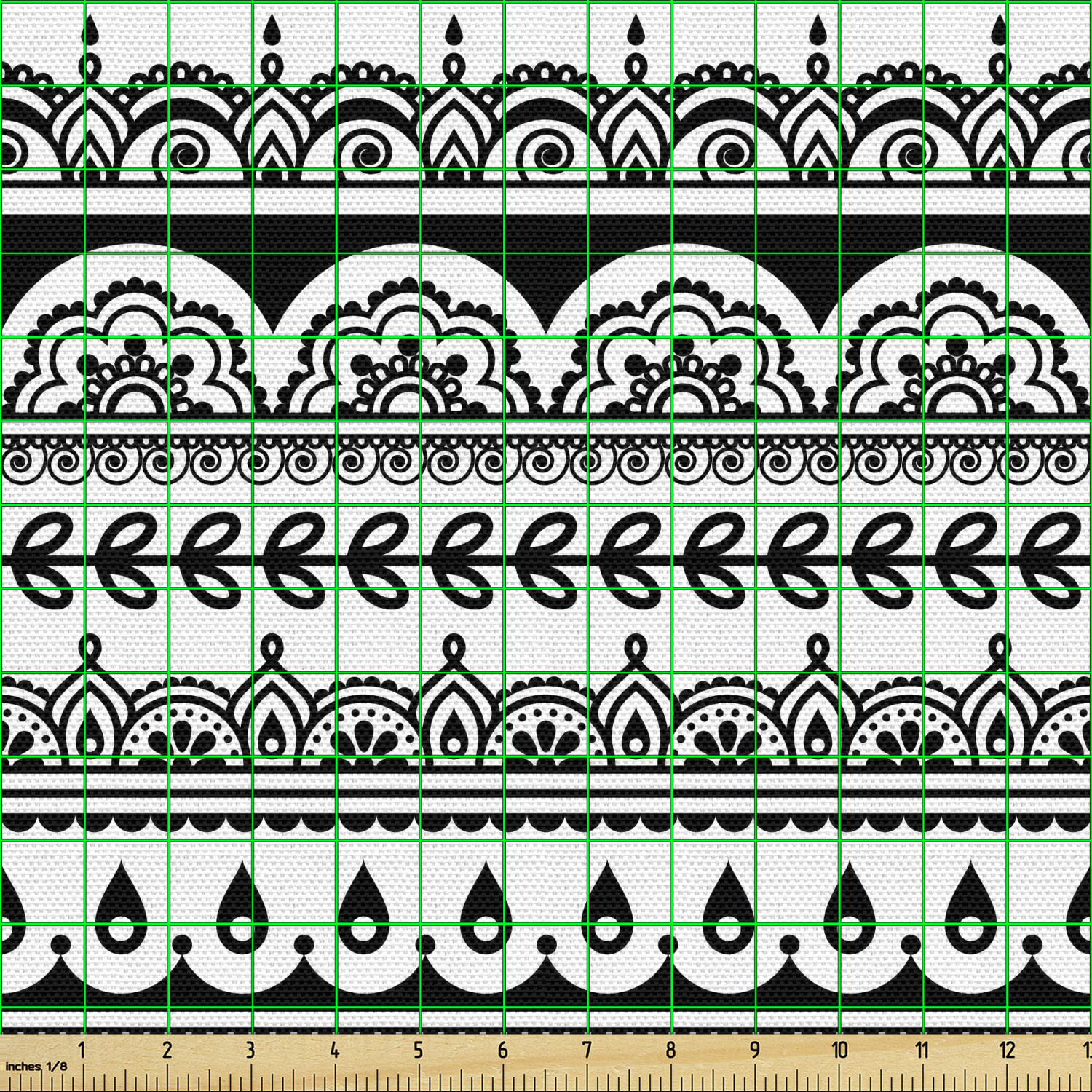 Ambesonne Tribal Fabric by the Yard Decorative Upholstery Home Accents - Picture 58 of 164