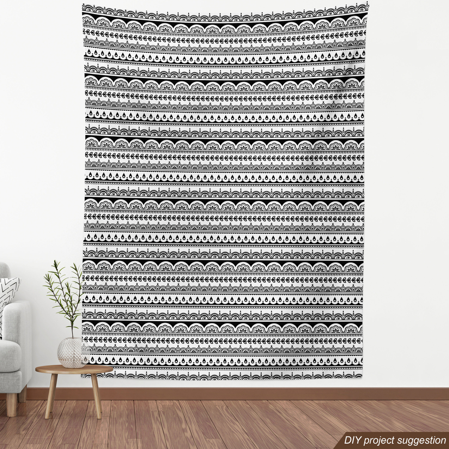 Ambesonne Tribal Fabric by the Yard Decorative Upholstery Home Accents - Picture 60 of 164