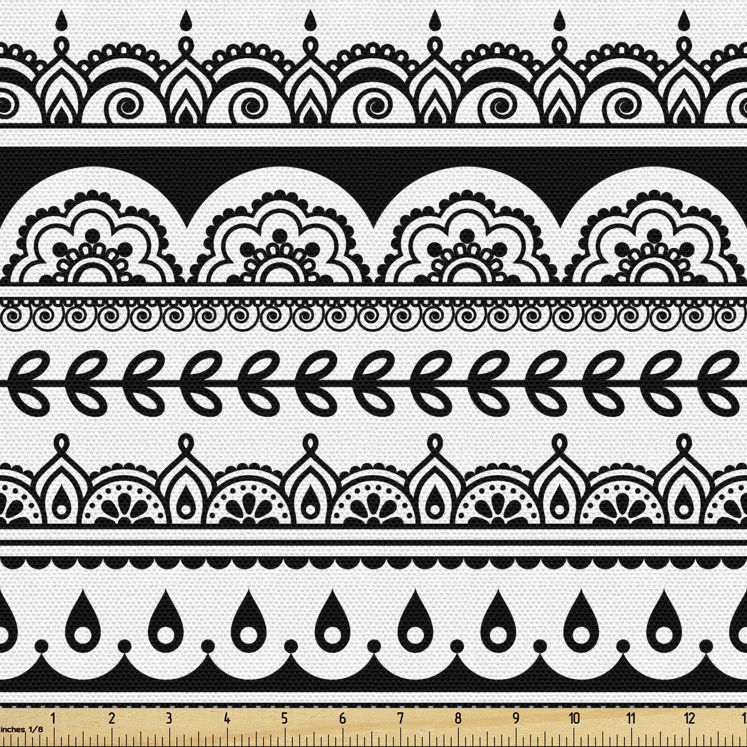 Ambesonne Tribal Fabric by the Yard Decorative Upholstery Home Accents - Picture 57 of 164