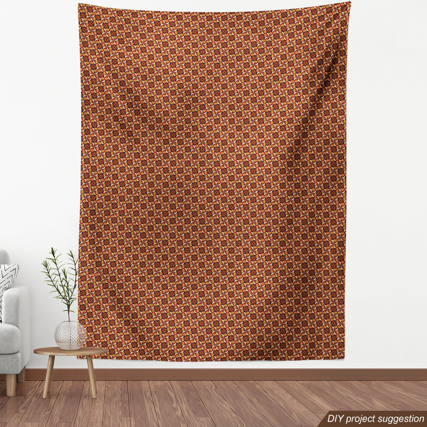Ambesonne Modern Fabric by the Yard Decorative Upholstery Home Accents - Picture 108 of 164