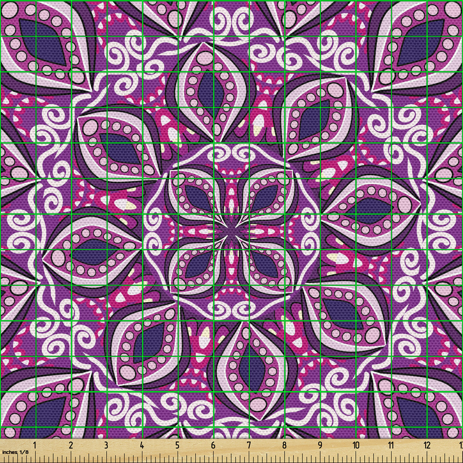 Ambesonne Floral Spring Fabric by the Yard Decorative Upholstery Home Accents - Picture 66 of 164