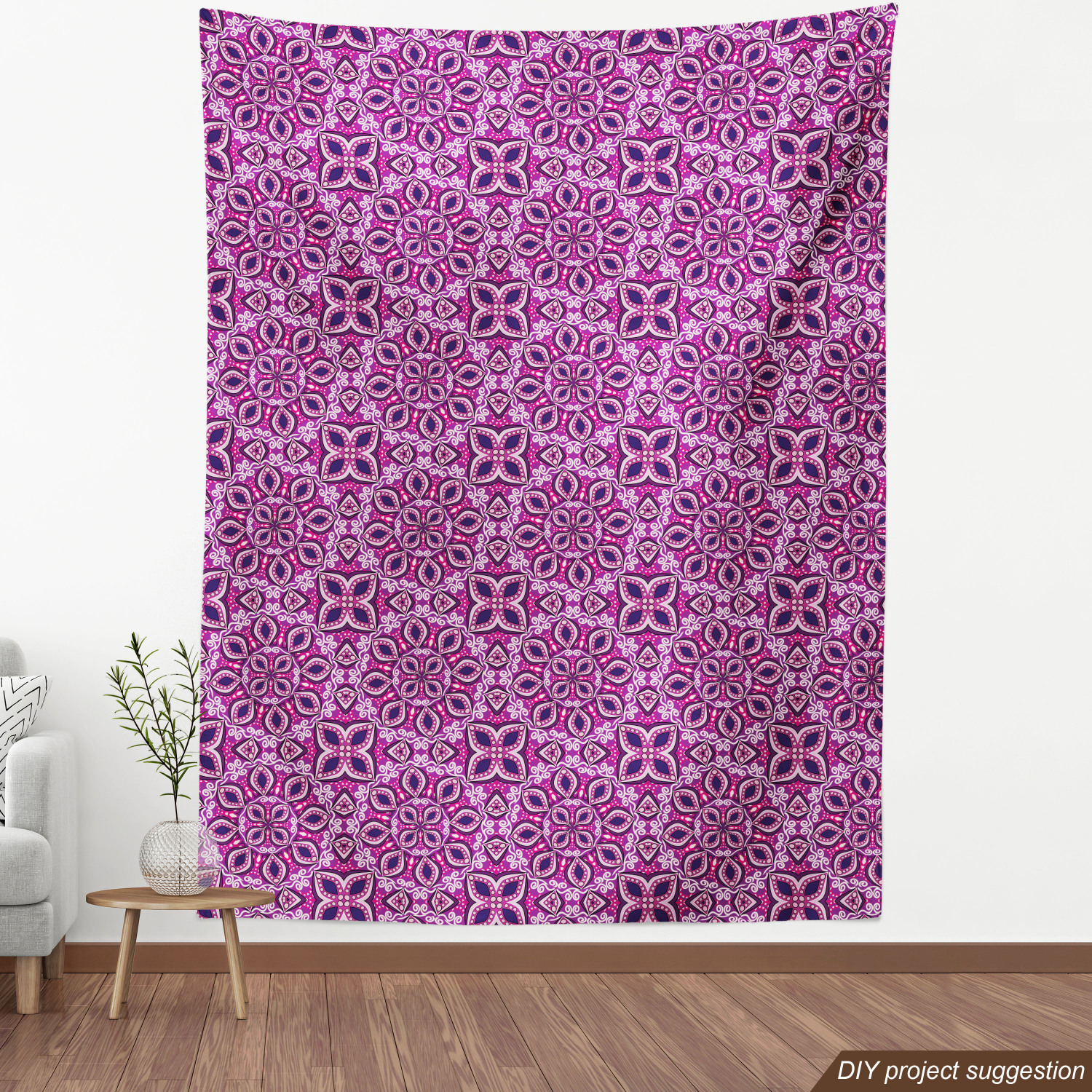 Ambesonne Floral Spring Fabric by the Yard Decorative Upholstery Home Accents - Picture 68 of 164