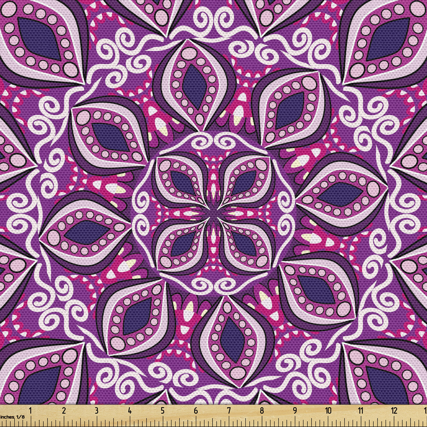 Ambesonne Floral Spring Fabric by the Yard Decorative Upholstery Home Accents - Picture 65 of 164