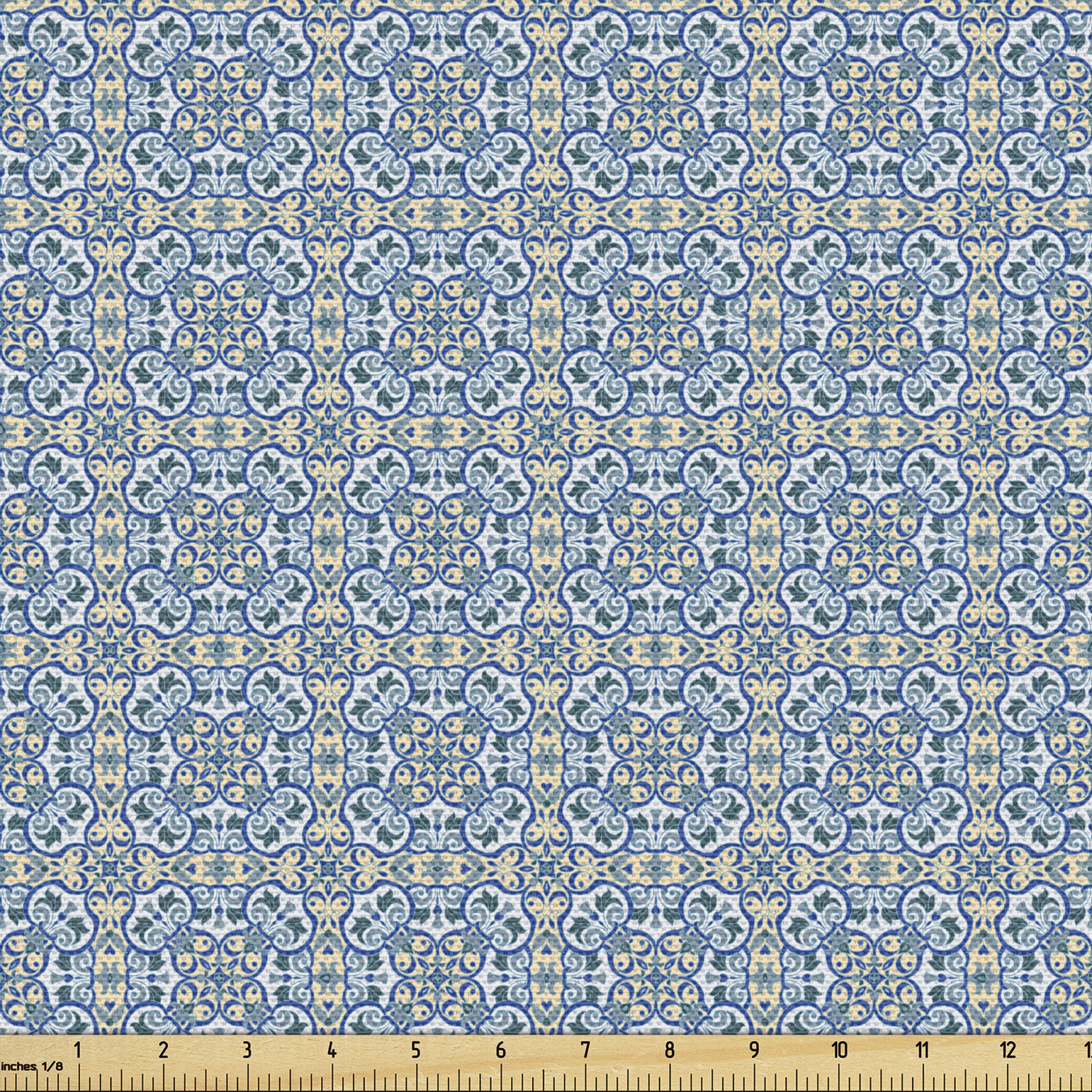Ambesonne Floral Spring Fabric by the Yard Decorative Upholstery Home Accents - Picture 25 of 164
