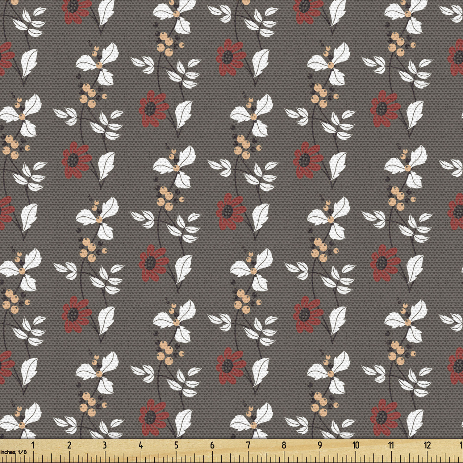 Ambesonne Floral Spring Fabric by the Yard Decorative Upholstery Home Accents - Picture 13 of 164